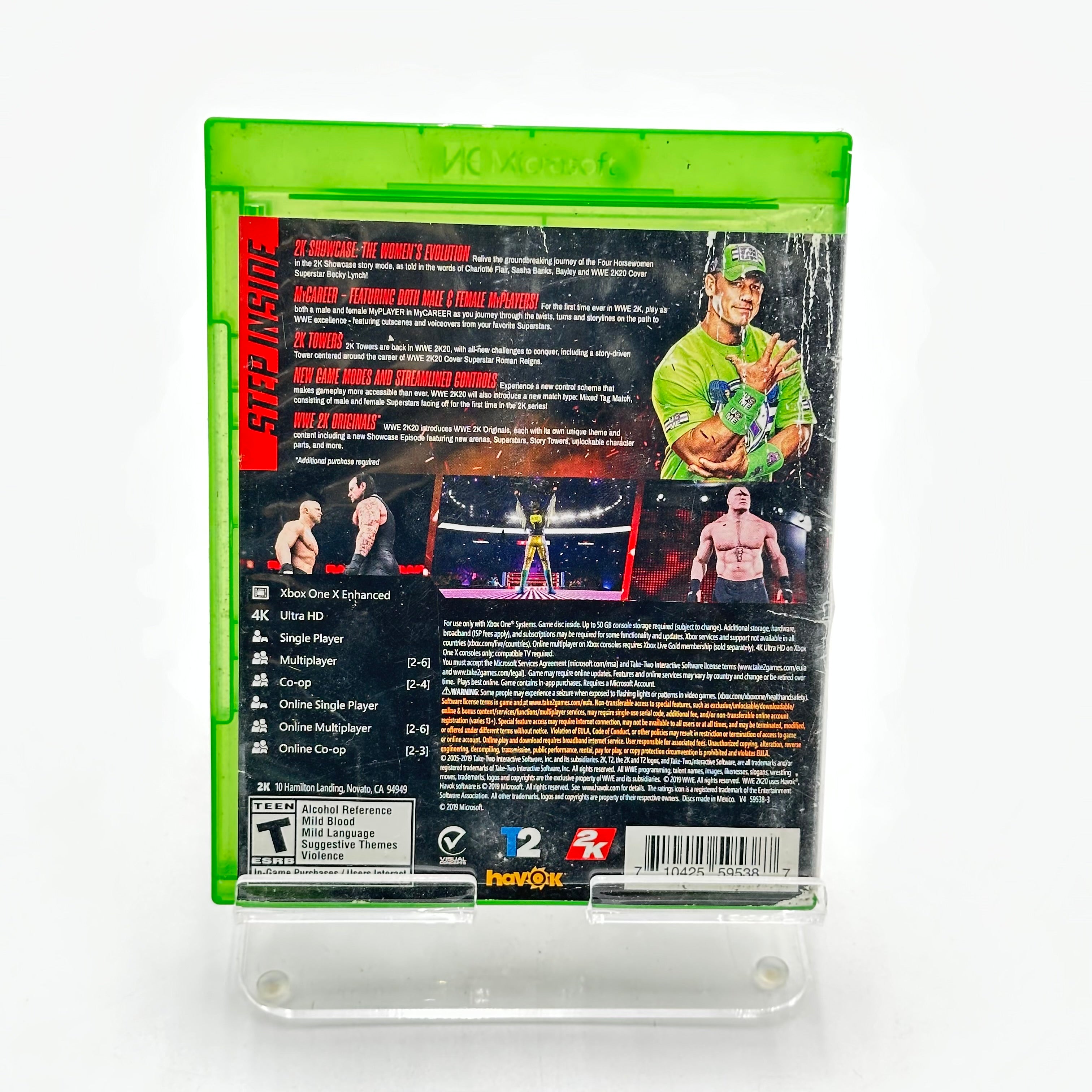 WWE 2K20 XBOX ONE Video Game