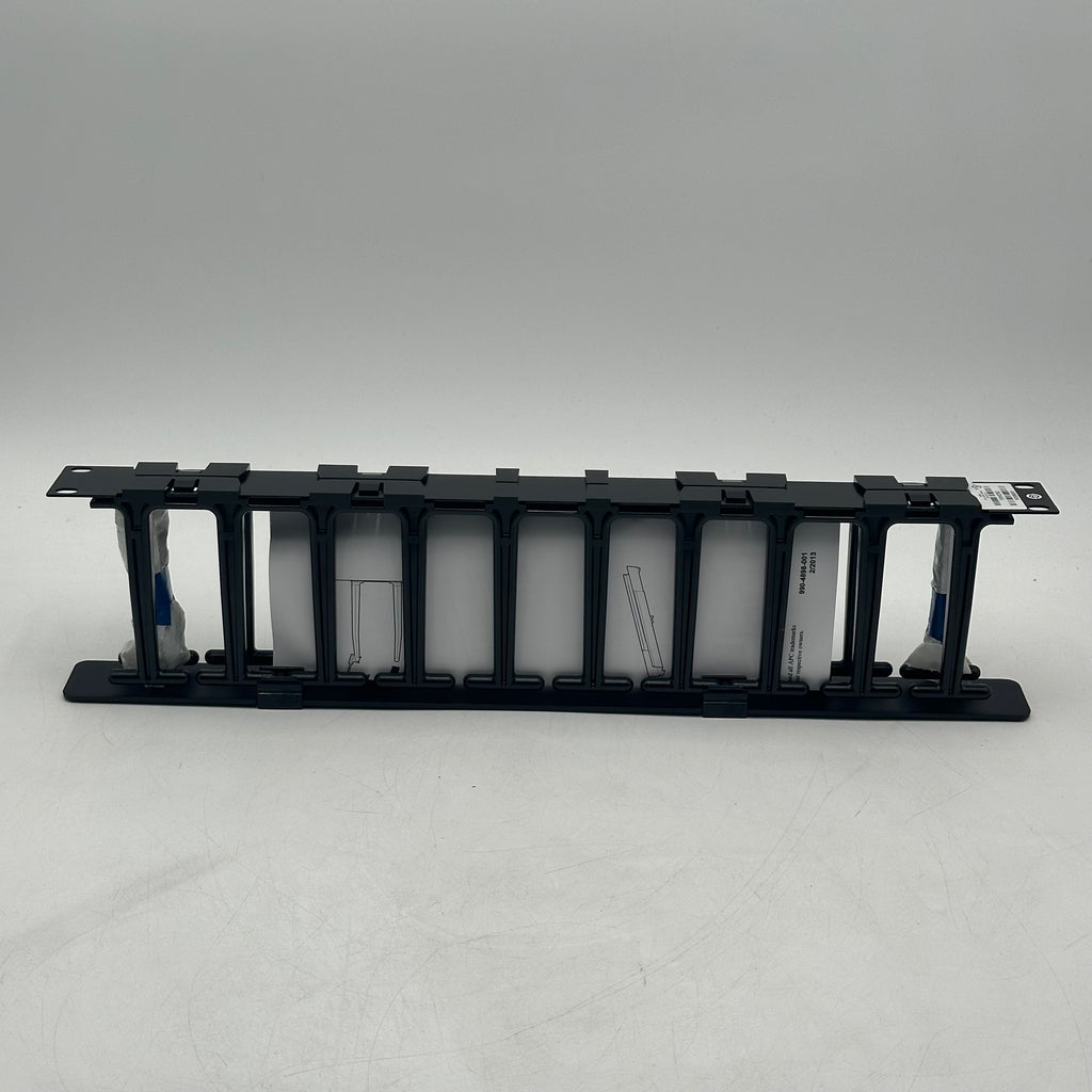 APC AR8602A Horizontal Cable Manager 1U x 4" Fingers Single Side w/Cover