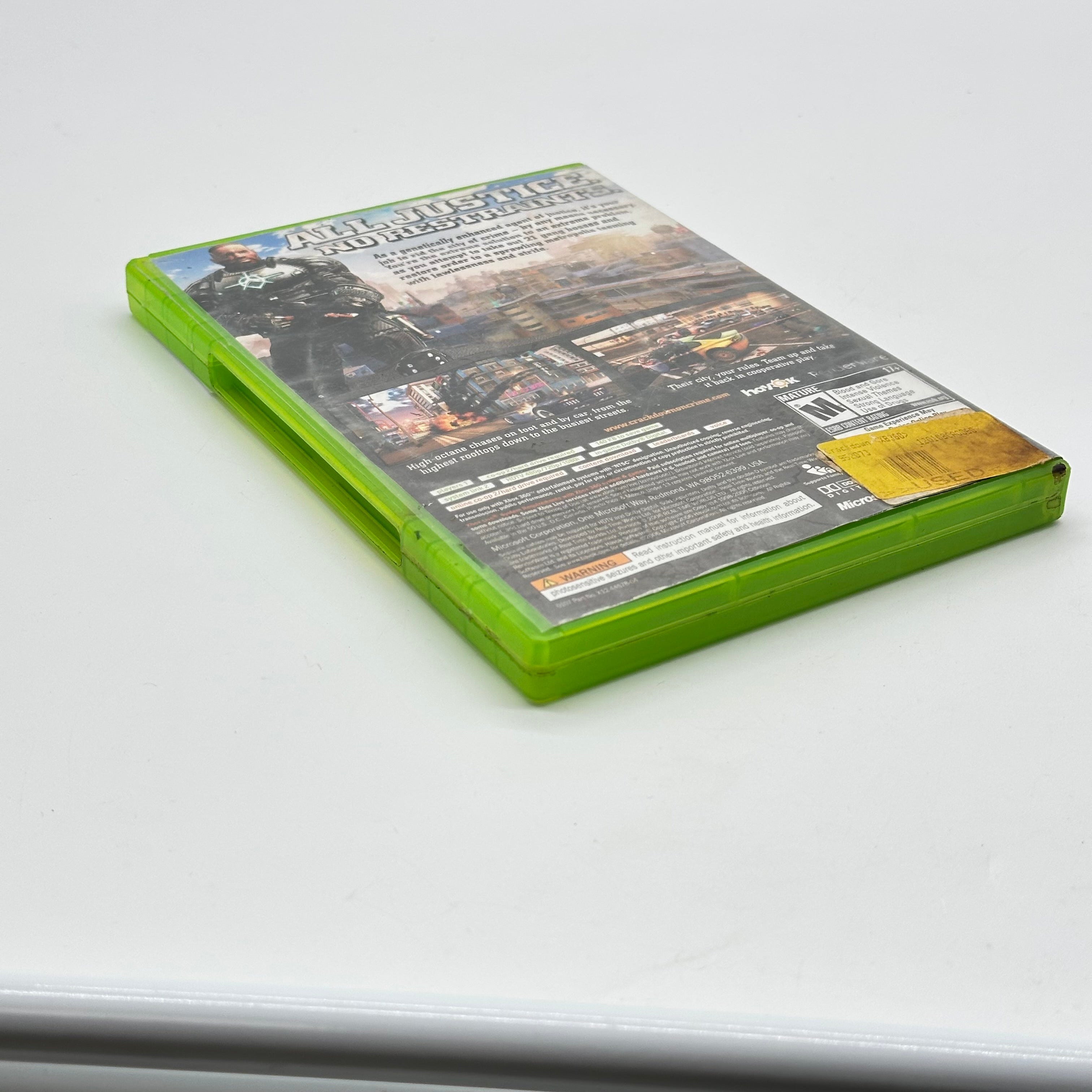 Crackdown Video Game for XBOX 360