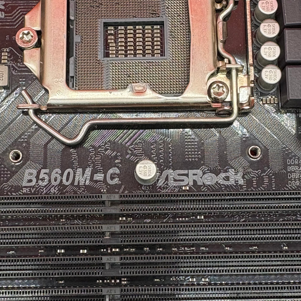 ASROCK B560M-C Hyper M.2 PCle Gen4 X4 Black FOR PARTS