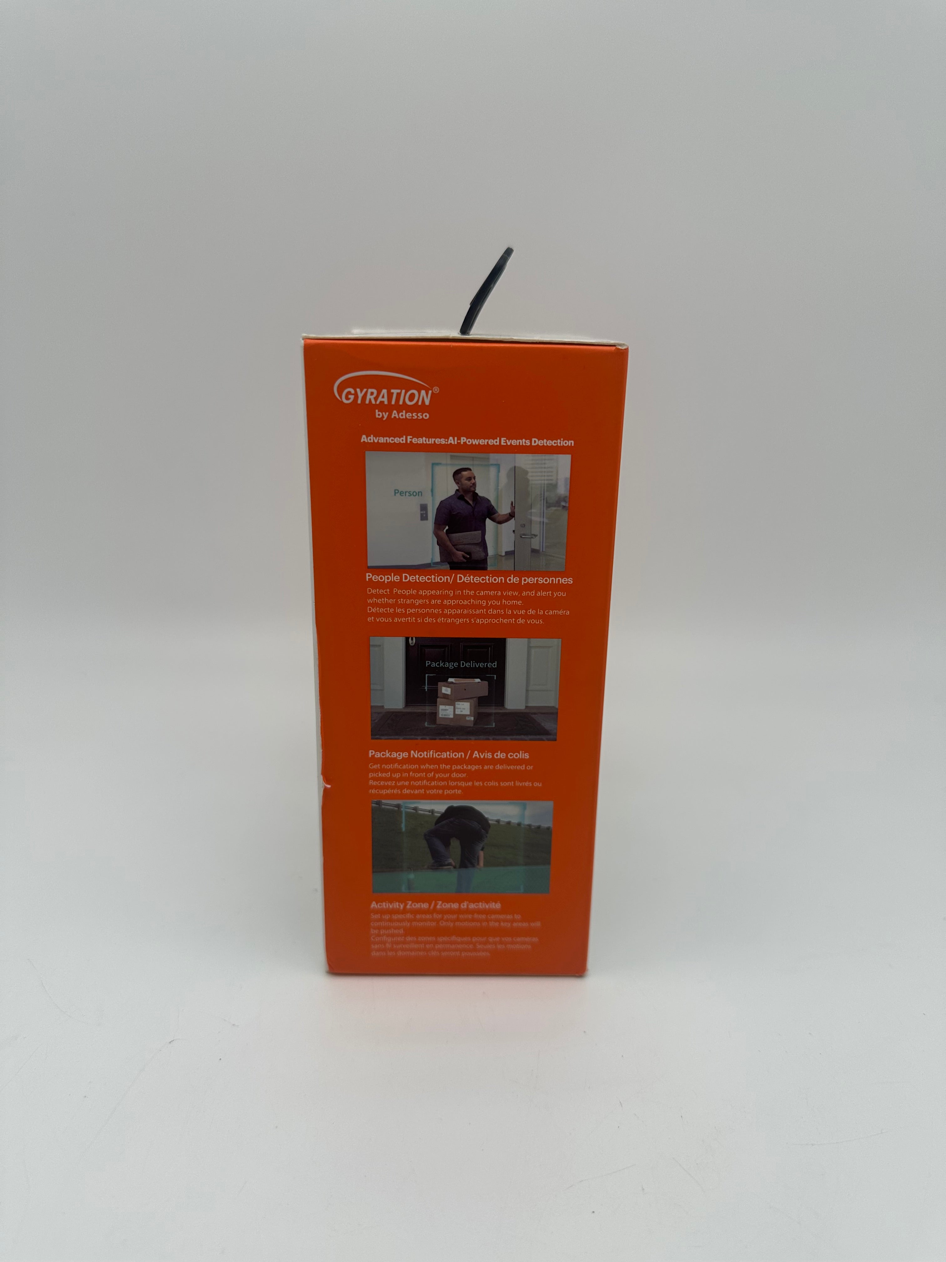 Gyration CyberView 3000 - 3MP Smart WiFi Doorbell - White - New In Box