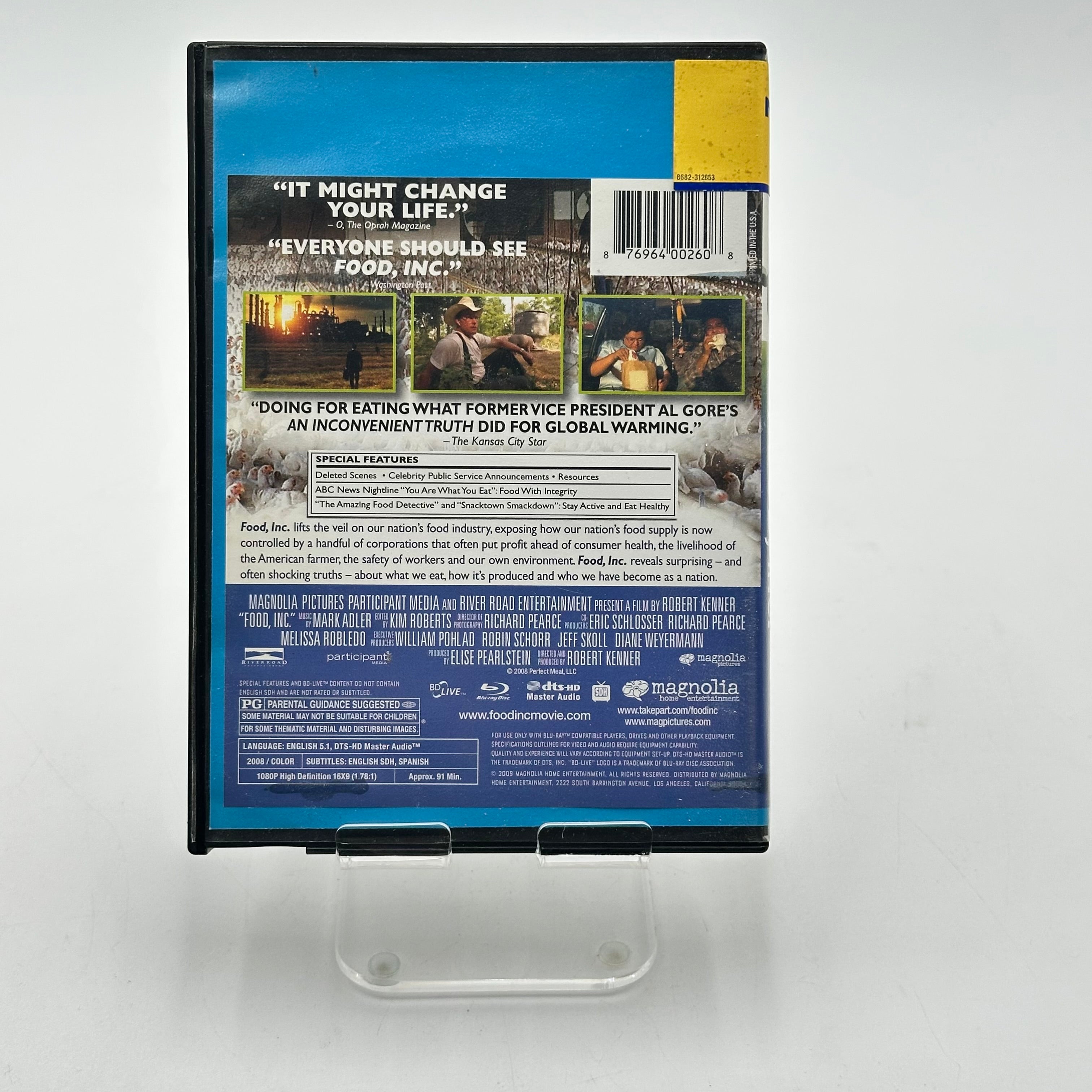 FOOD Inc - Blu-ray Disc