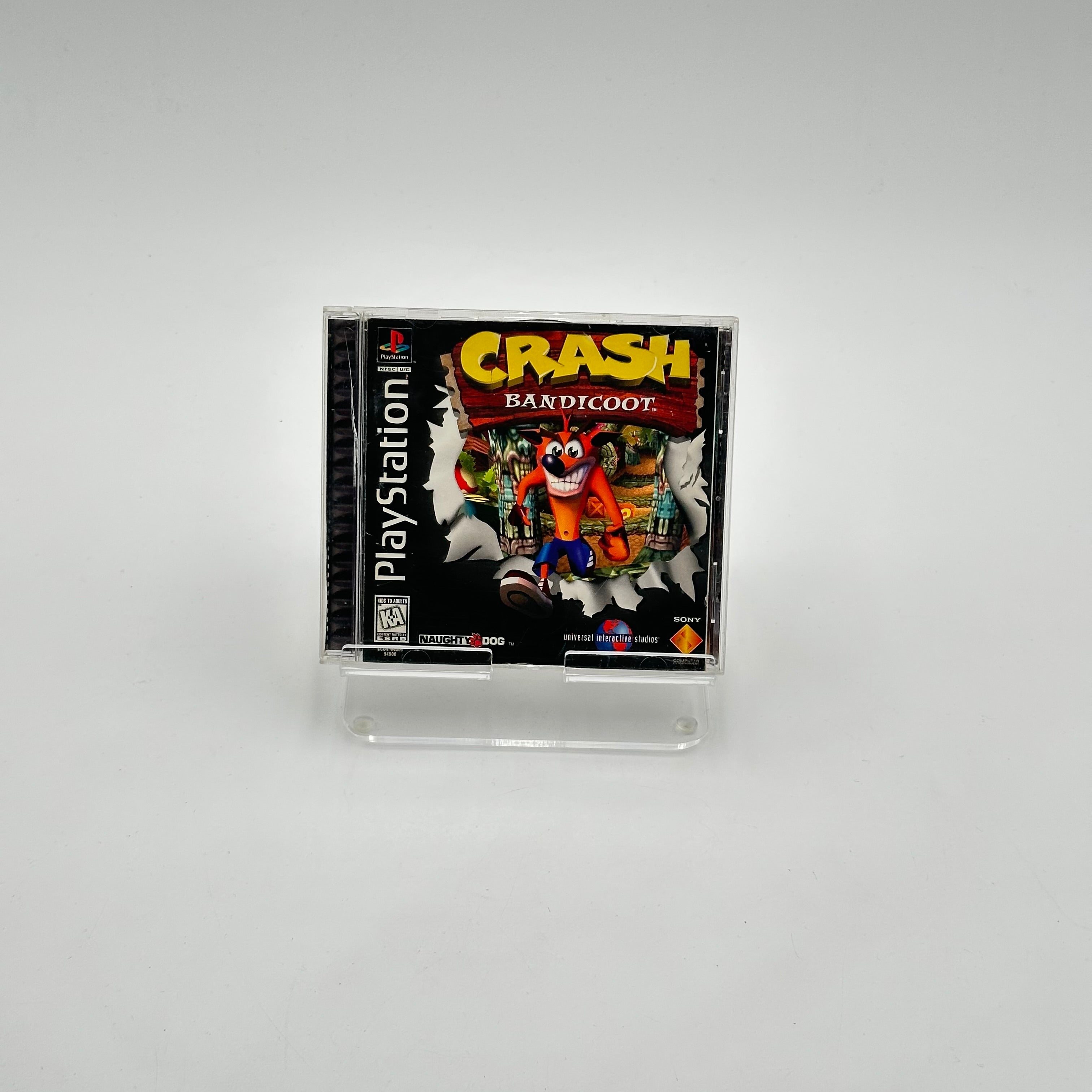 Playstation Crash Bandicoot Video Game