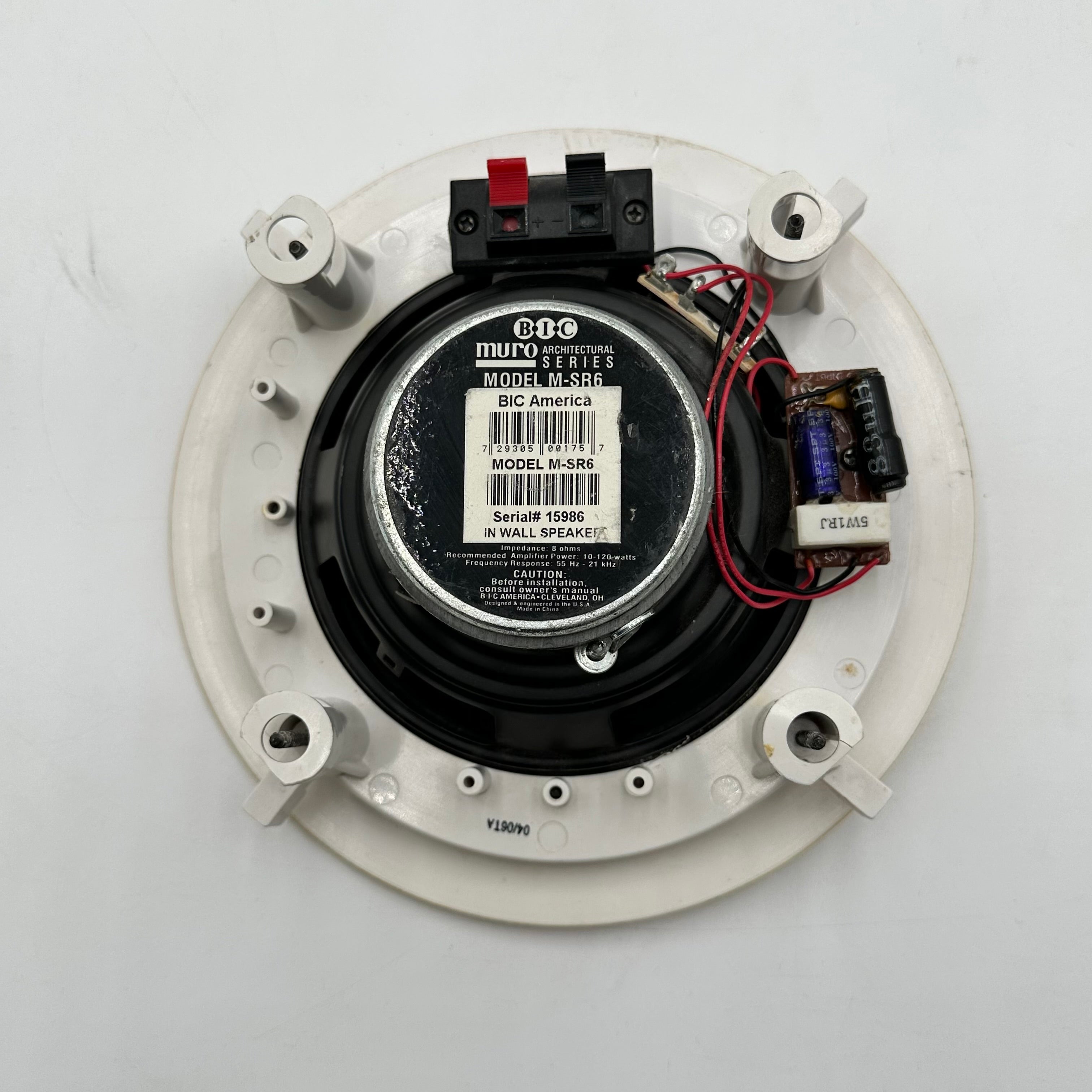 BIC M-SR6 Speakers - For Parts