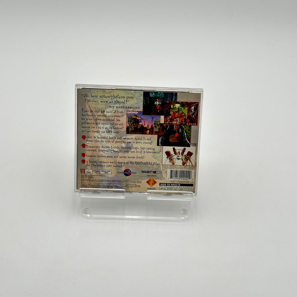 Playstation Crash Bandicoot Video Game