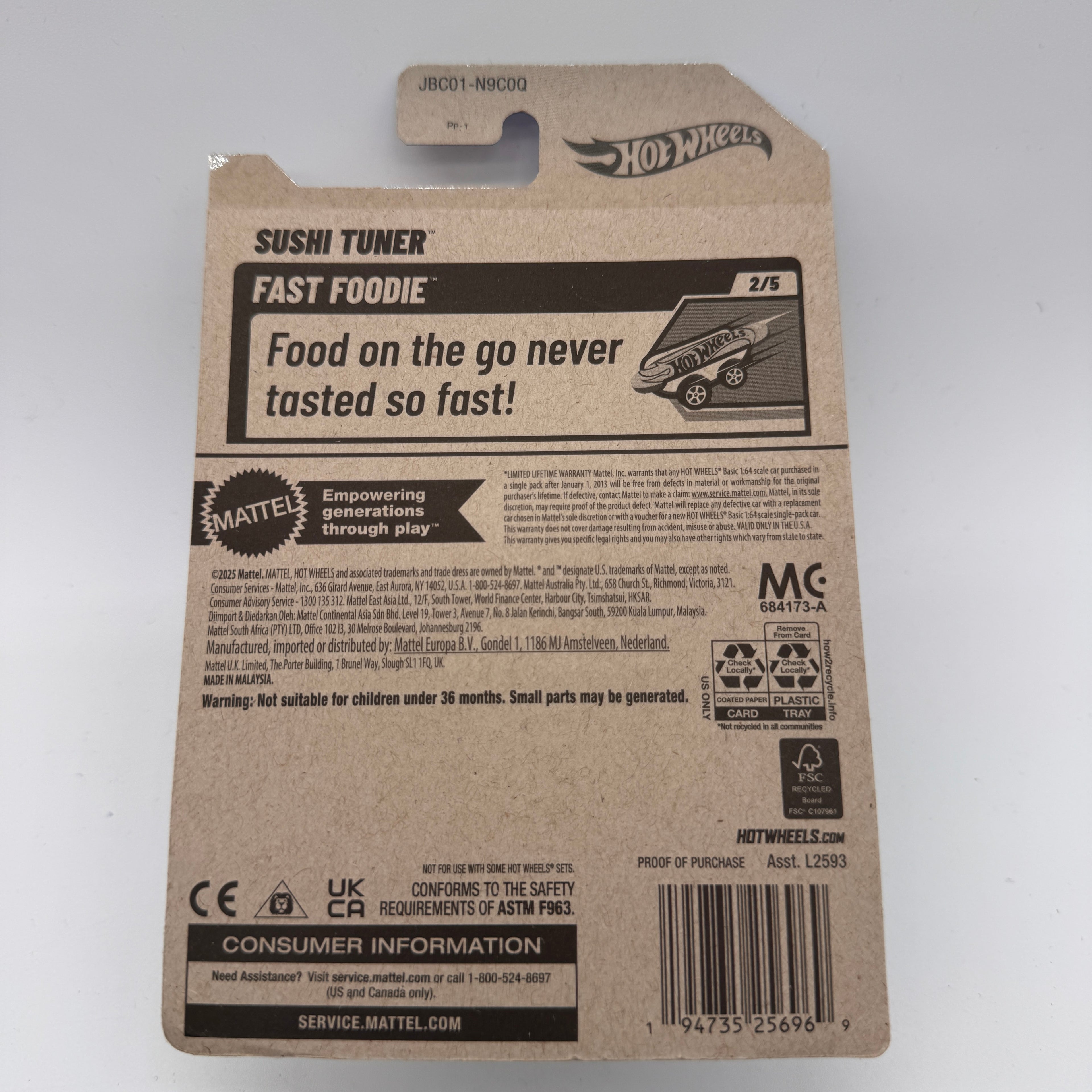 Hot Wheels Sushi Tuner - #2