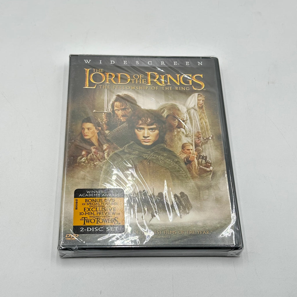 The Lord Of The Rings Motion Picture Trilogy DVD Set - 3 Movies (2 Brand New, 1 Open)