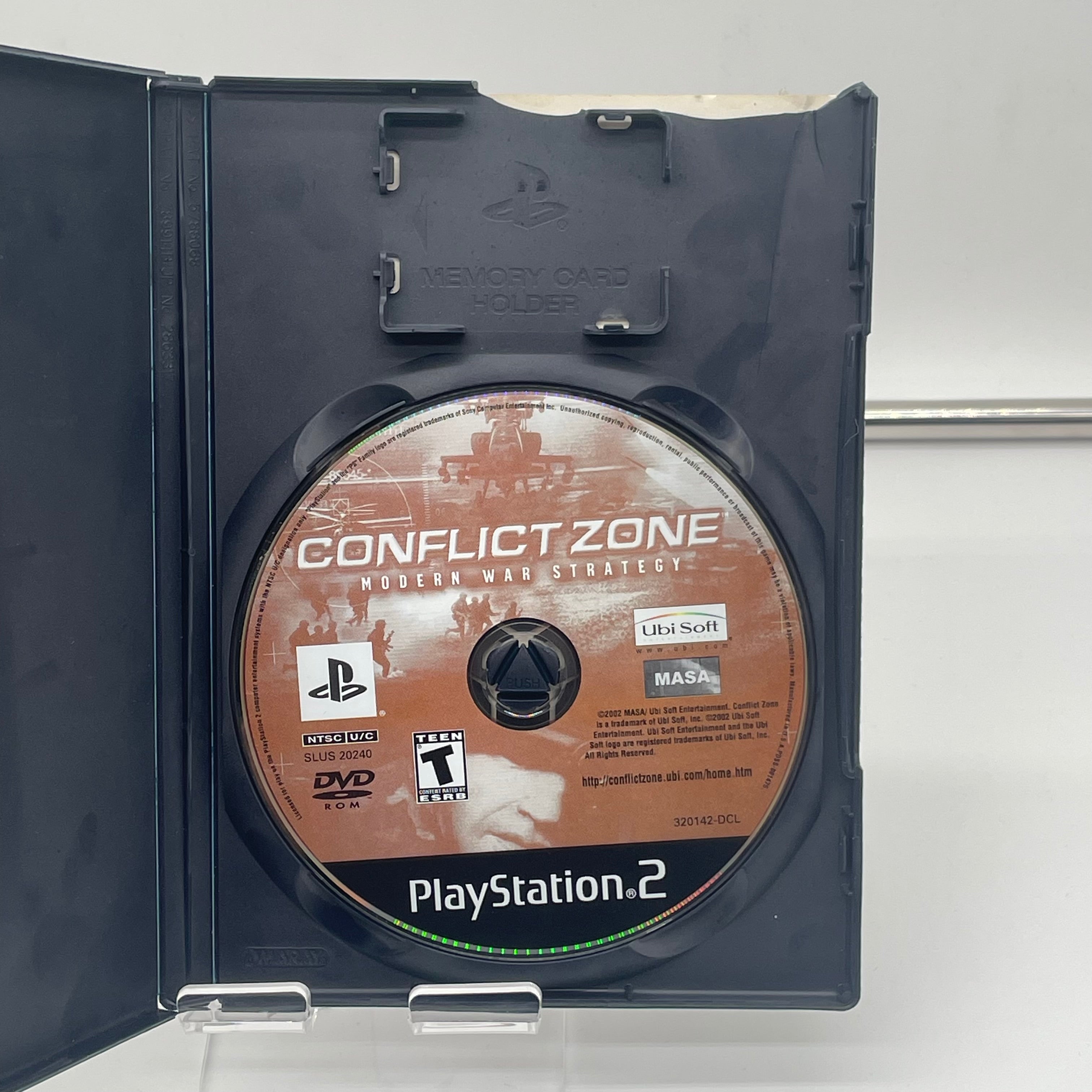 Playstation 2 Conflict Zone Modern War Strategy Video Game