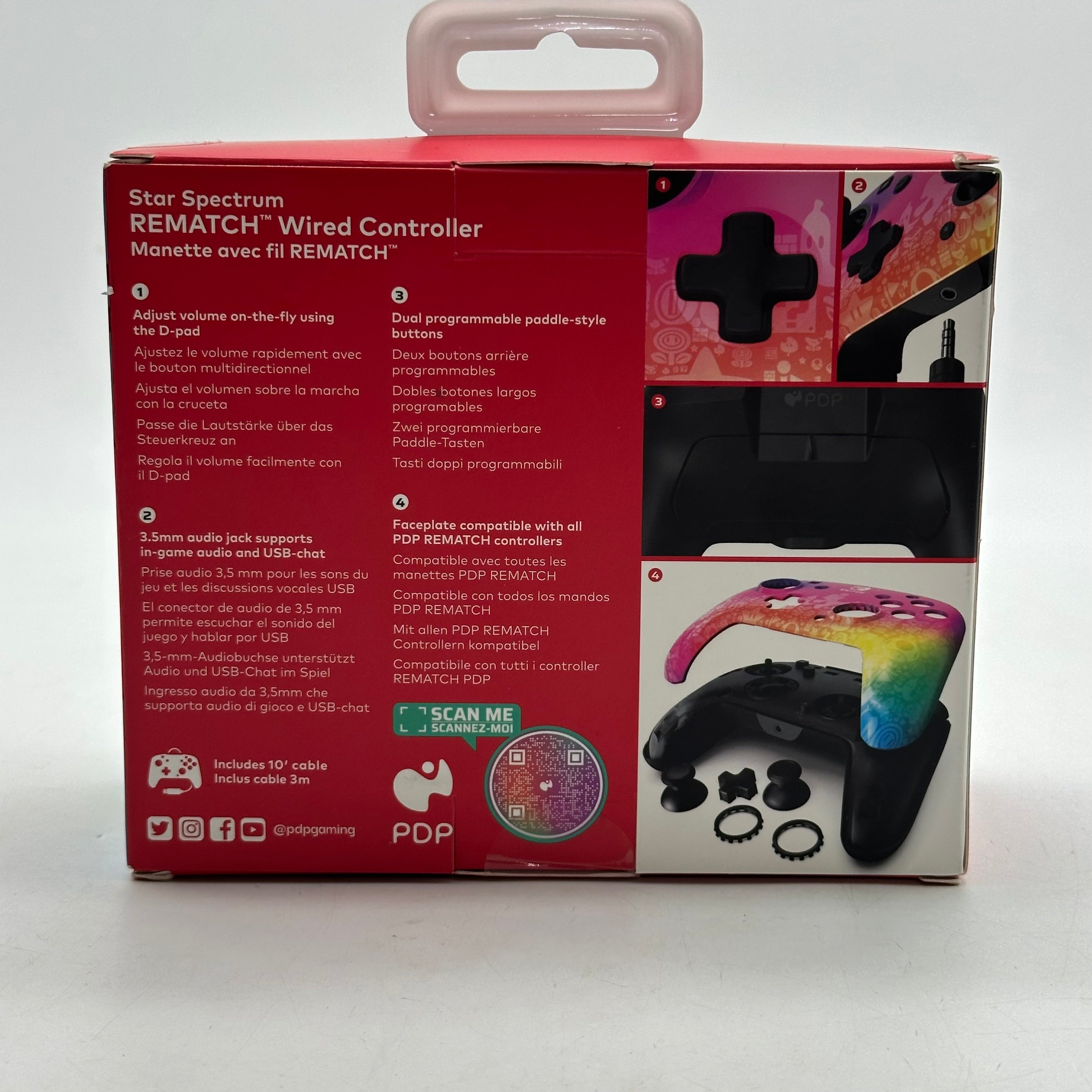 Nintendo Super Mario Rematch Wired Controller