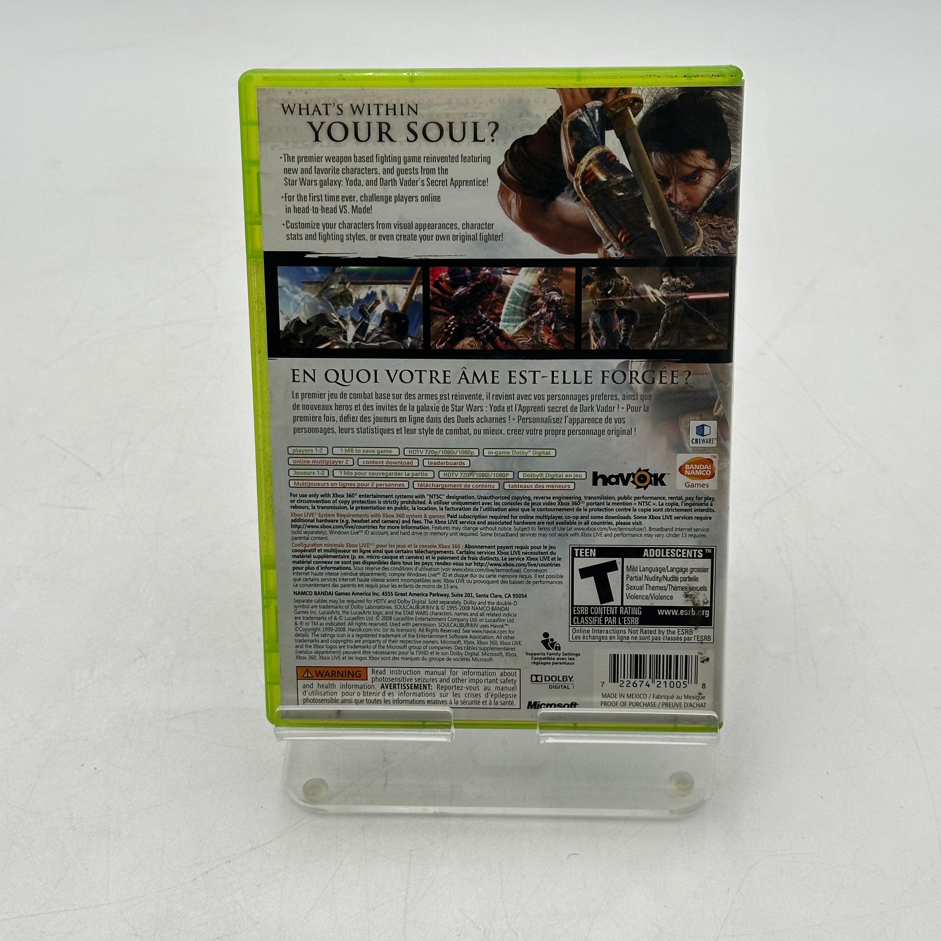 Soul Calibur IV Xbox 360