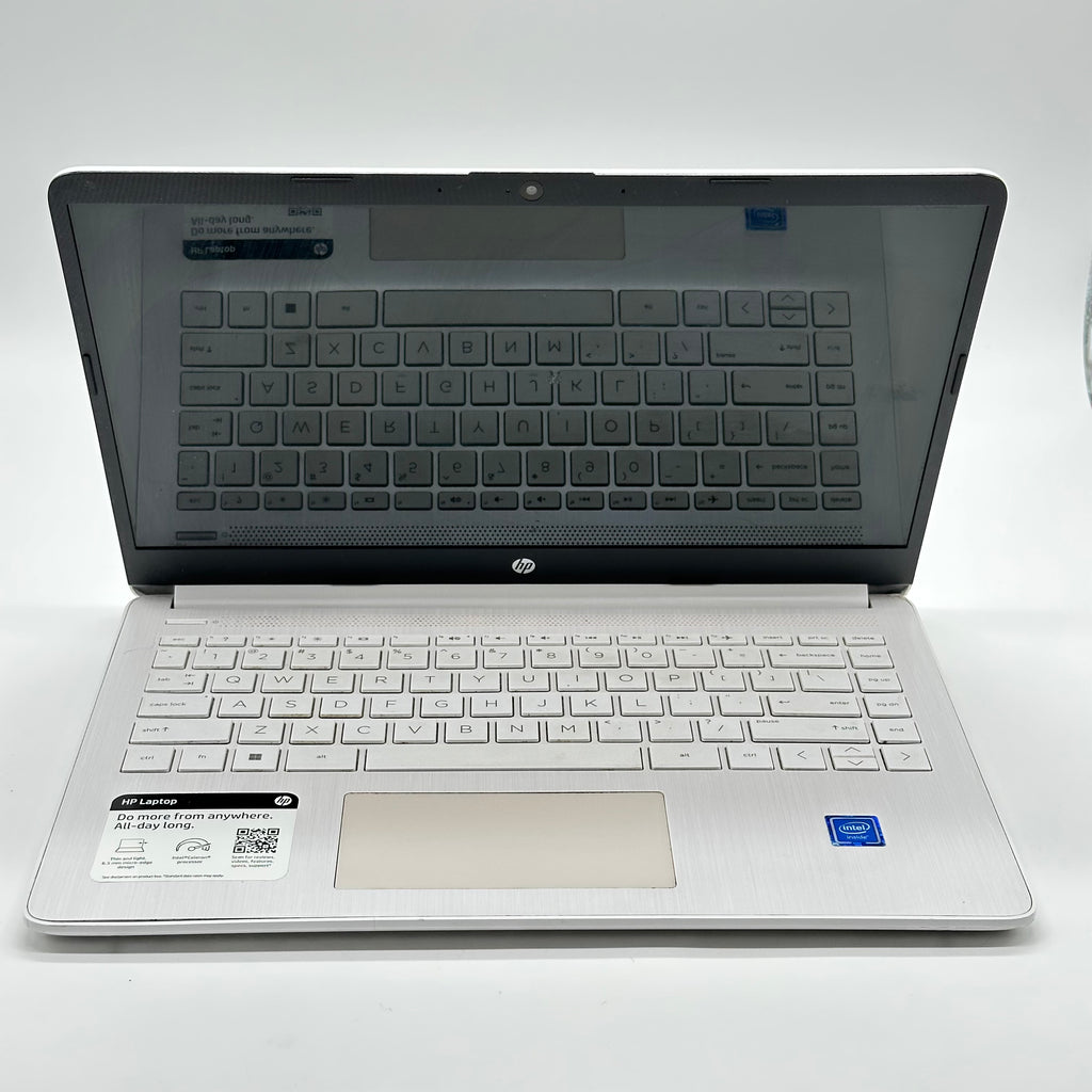Broken HP 14-dq0052dx 14-inch Intel Celeron N4120 4GB 64GB White