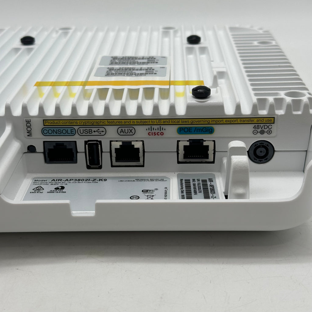 Used Cisco Aironet 3802i Wireless Access Point AIR-AP3802I-Z-K9