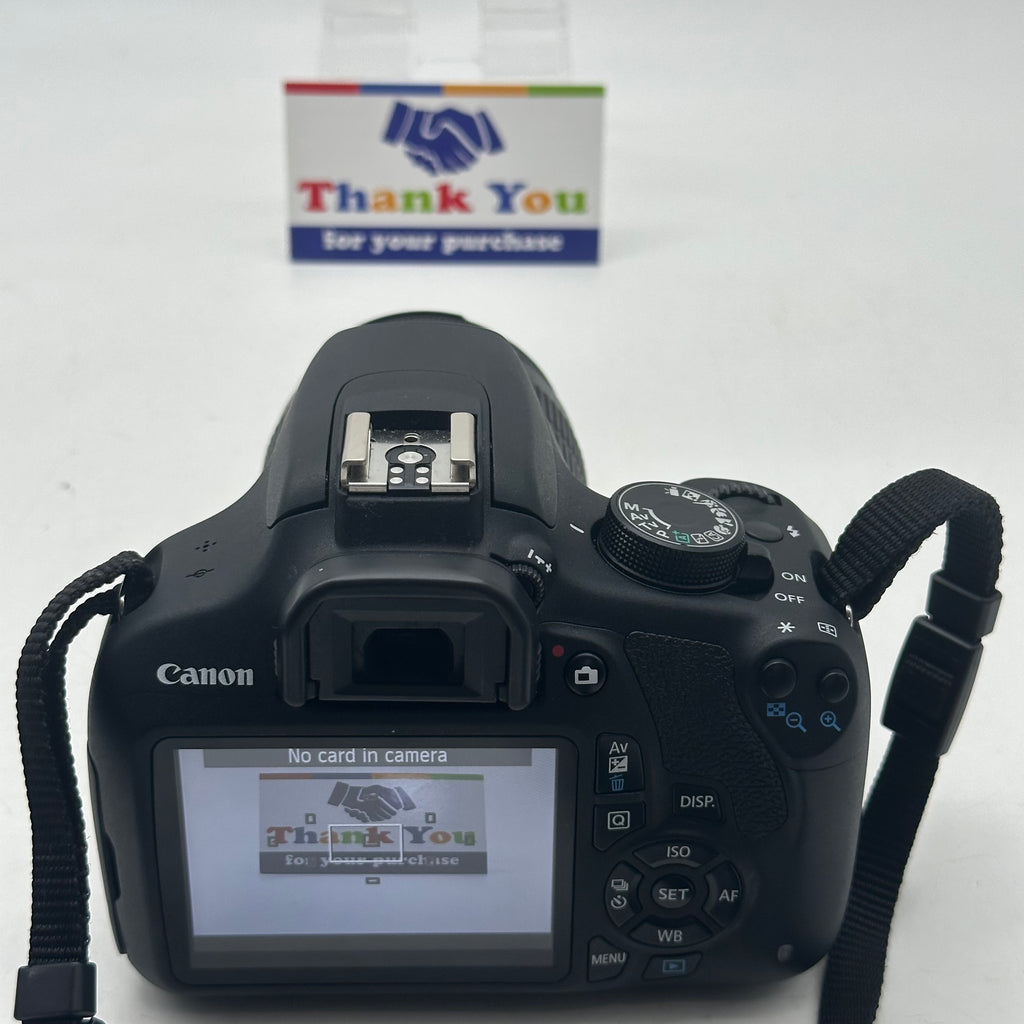 Canon EOS Rebel T5 Digital Camera w/ 18-55mm and 75-300mm Lenses