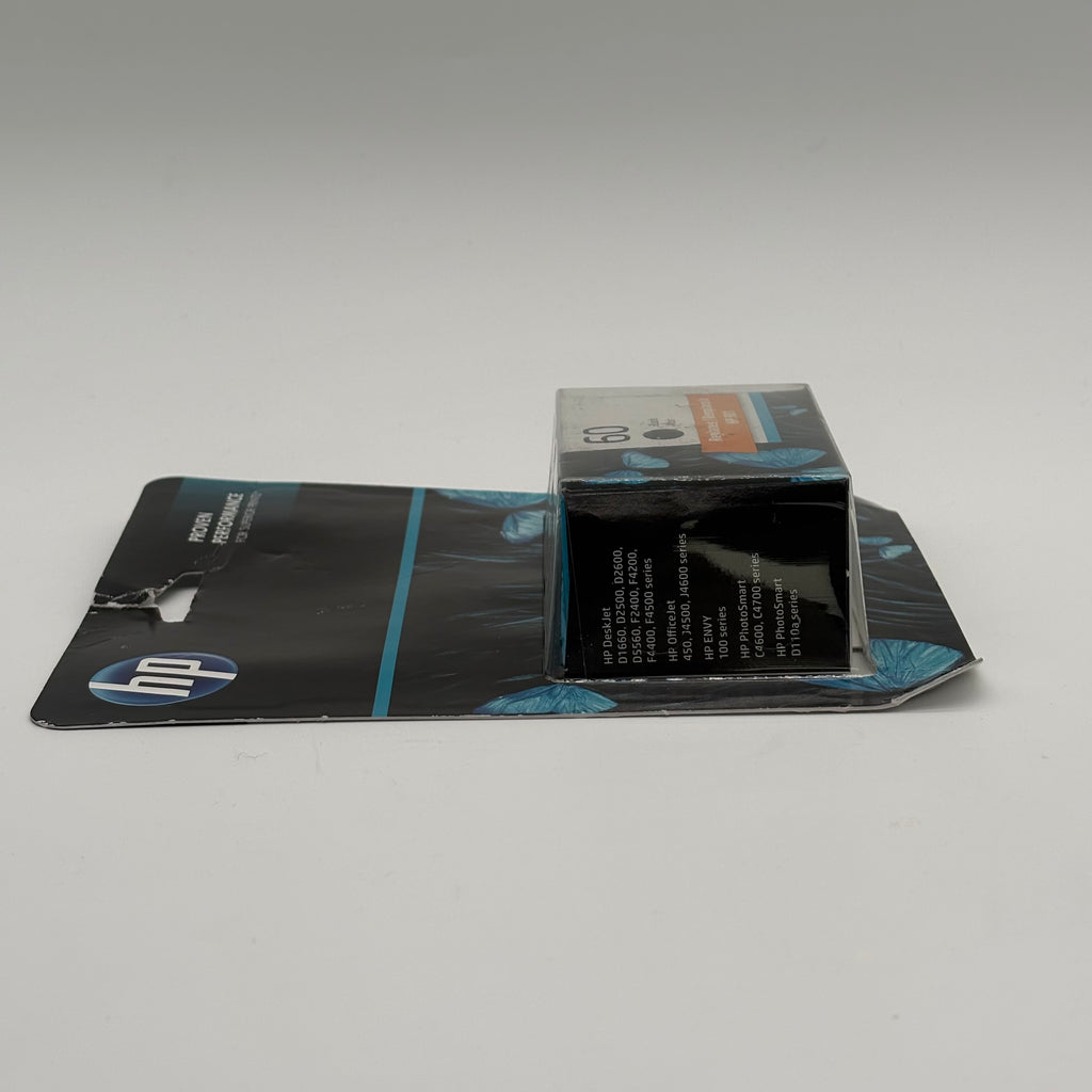 HP 60 Black Noir Ink Cartridge Black New In Box