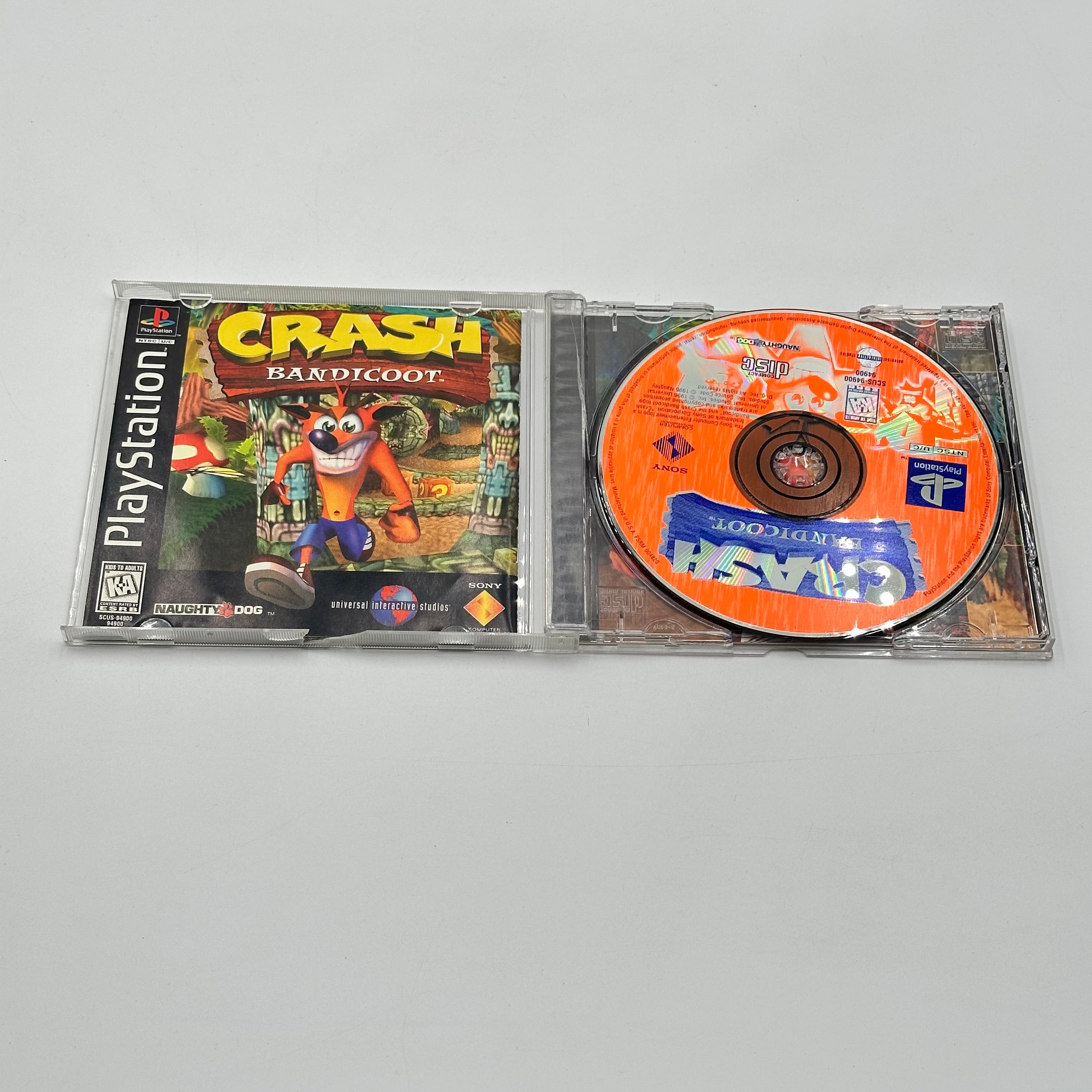Playstation Crash Bandicoot Video Game