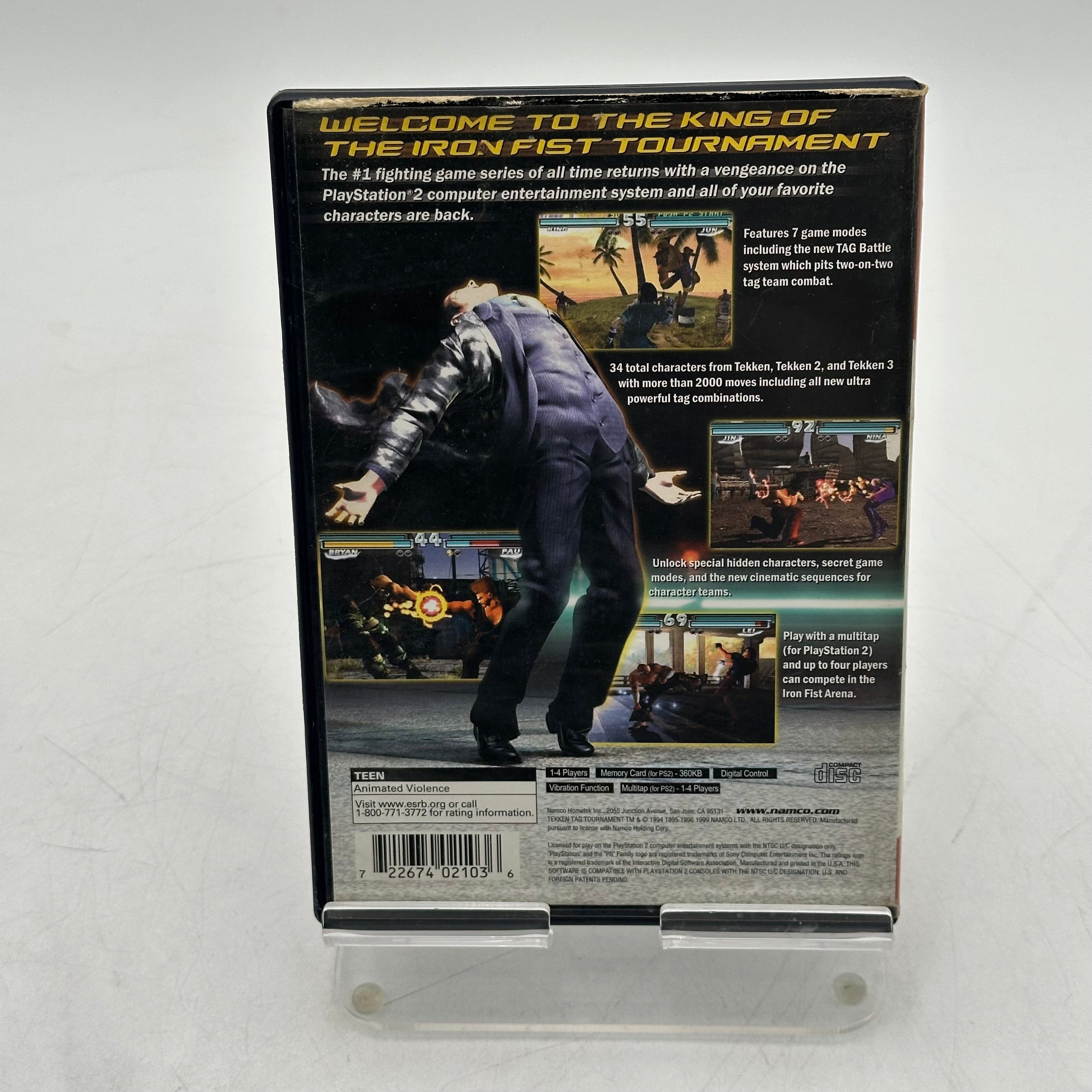Tekken Tag Tournament Play Station 2 PS2