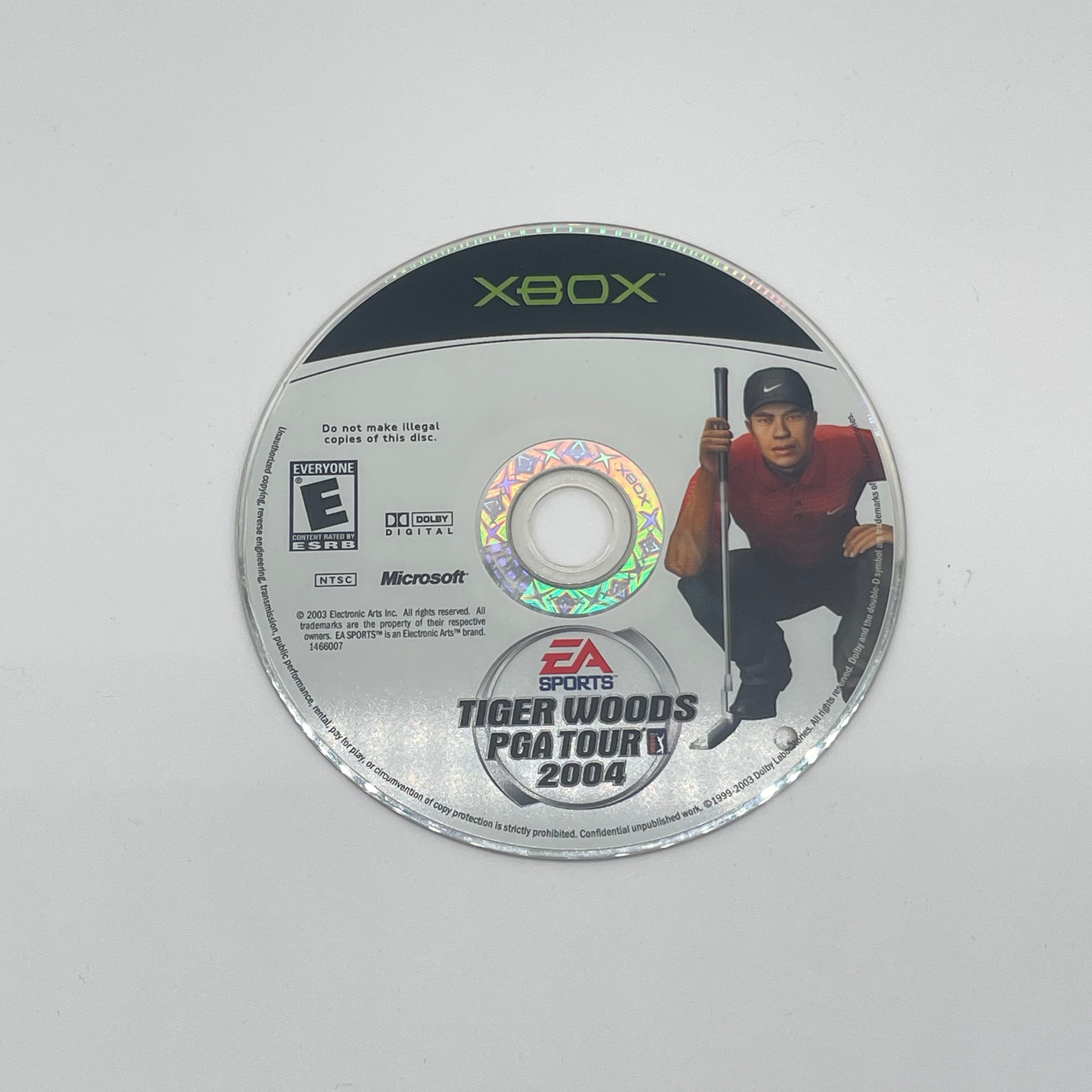 'Xbox Tiger Woods PGA Tour 2004 Video Game'