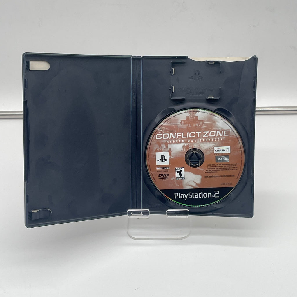 Playstation 2 Conflict Zone Modern War Strategy Video Game