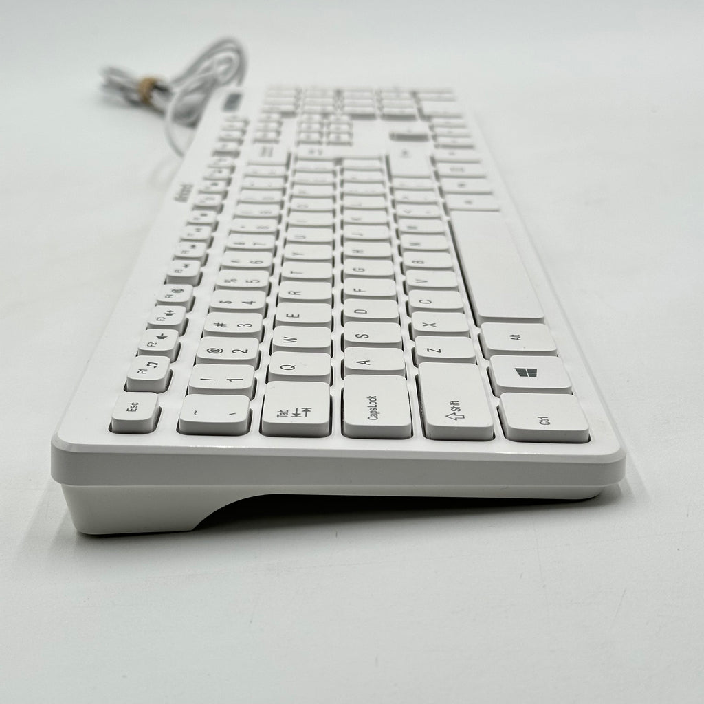INLAND J9892 White Keyboard