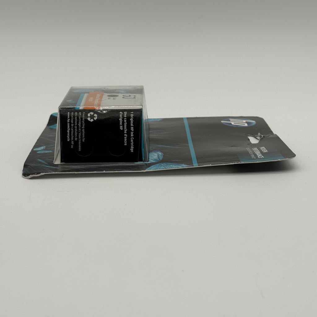 HP 60 Black Noir Ink Cartridge Black New In Box