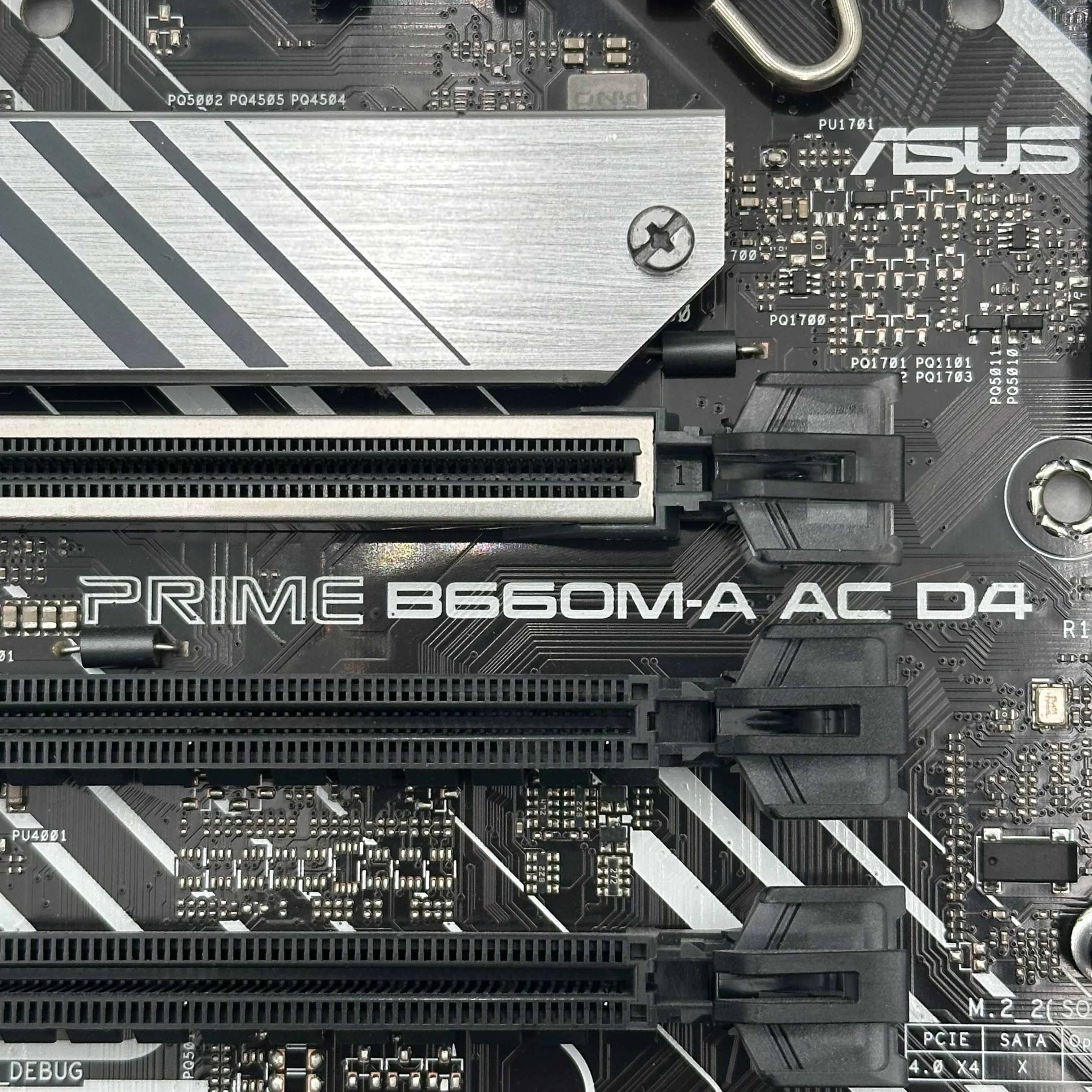 Asus PRIME B660M-A AC D4 -GSI Motherboard Black