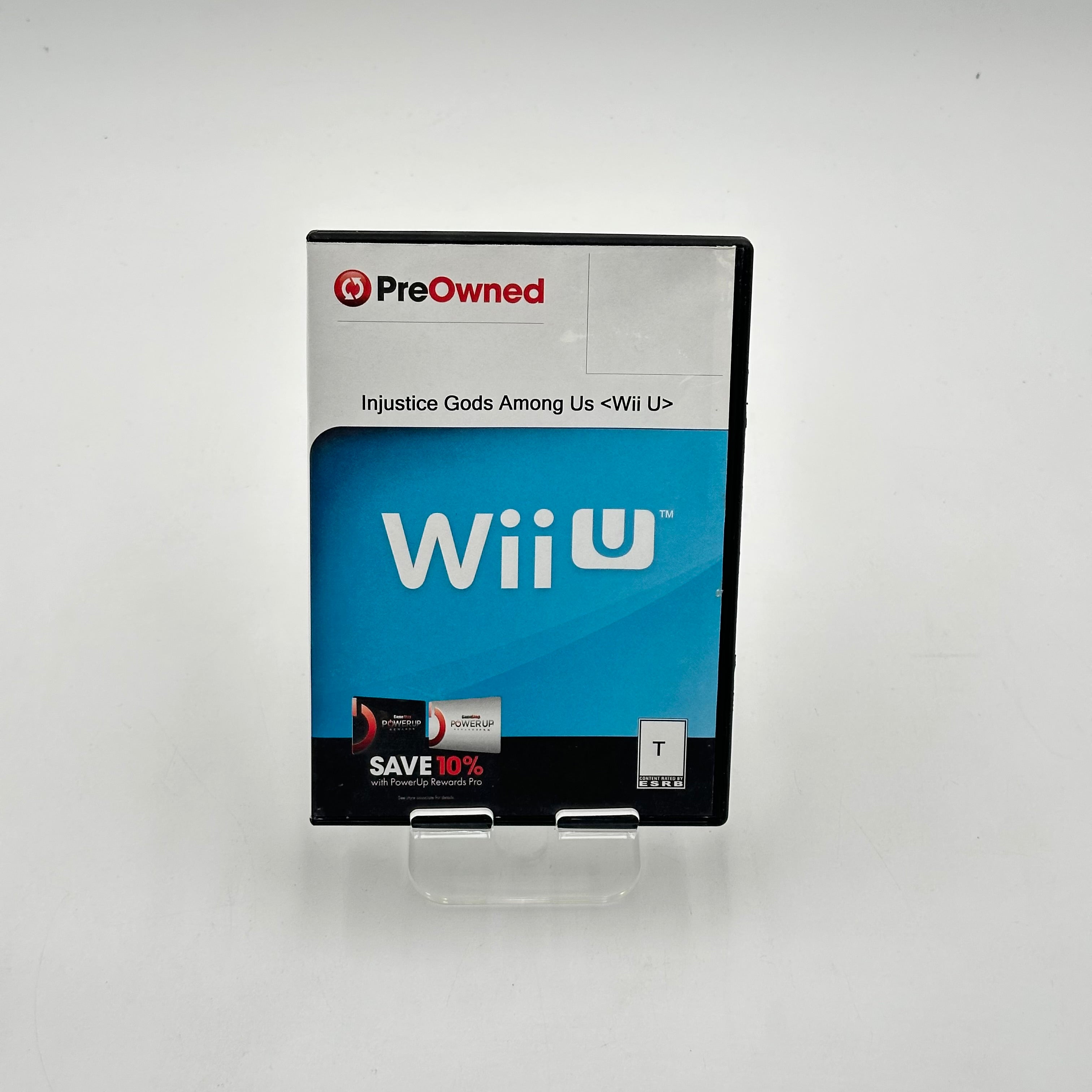 Wii U Injustice Gods Among Us Game