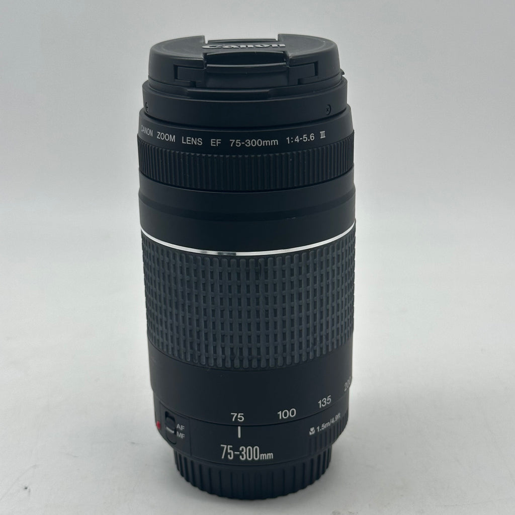 Canon EOS Rebel T5 Digital Camera w/ 18-55mm and 75-300mm Lenses