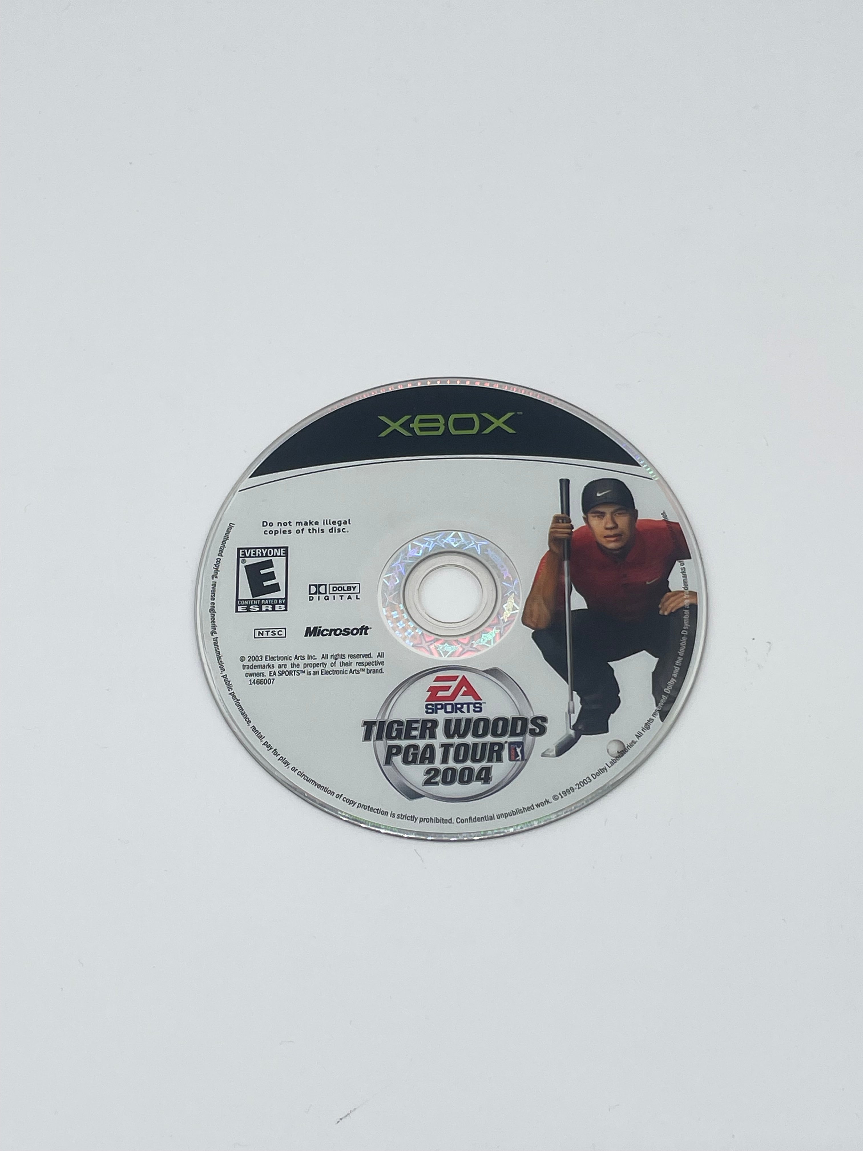 'Xbox Tiger Woods PGA Tour 2004 Video Game'