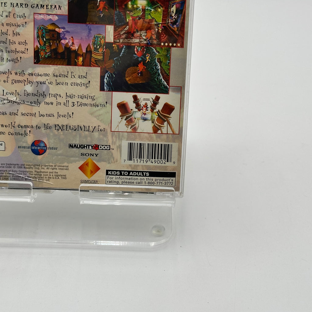 Playstation Crash Bandicoot Video Game