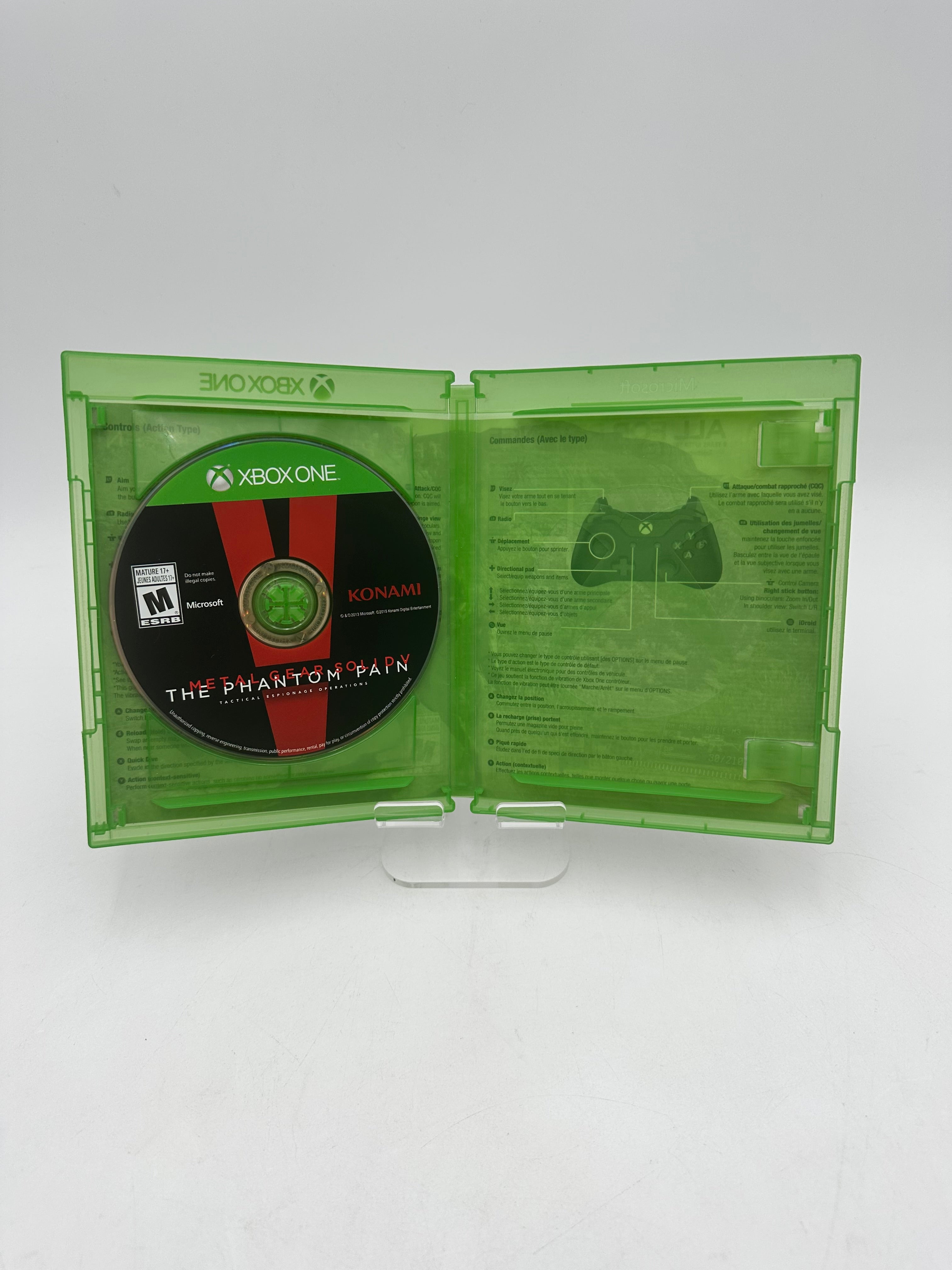 Xbox One The Phantom Pain Metal Gear Solid V