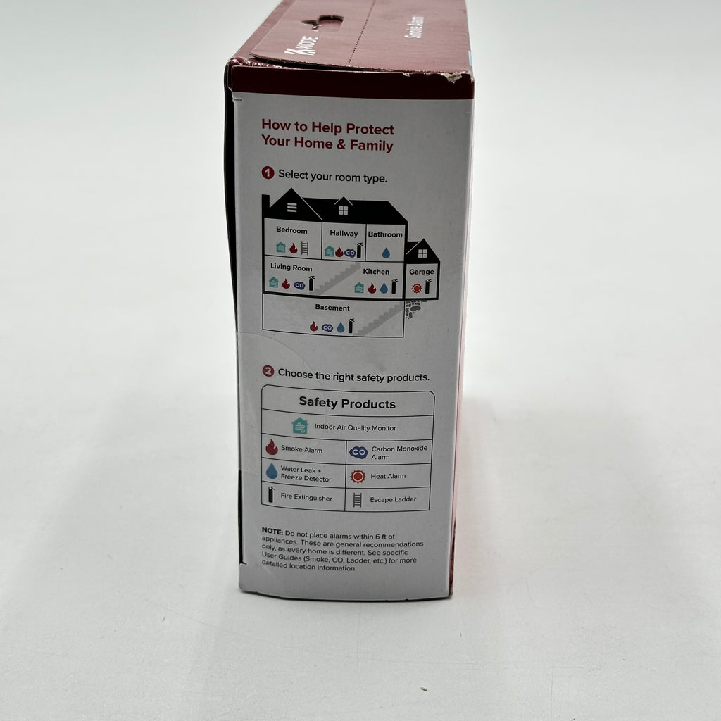Kidde Smoke Alarm Security Sensor White New In Box