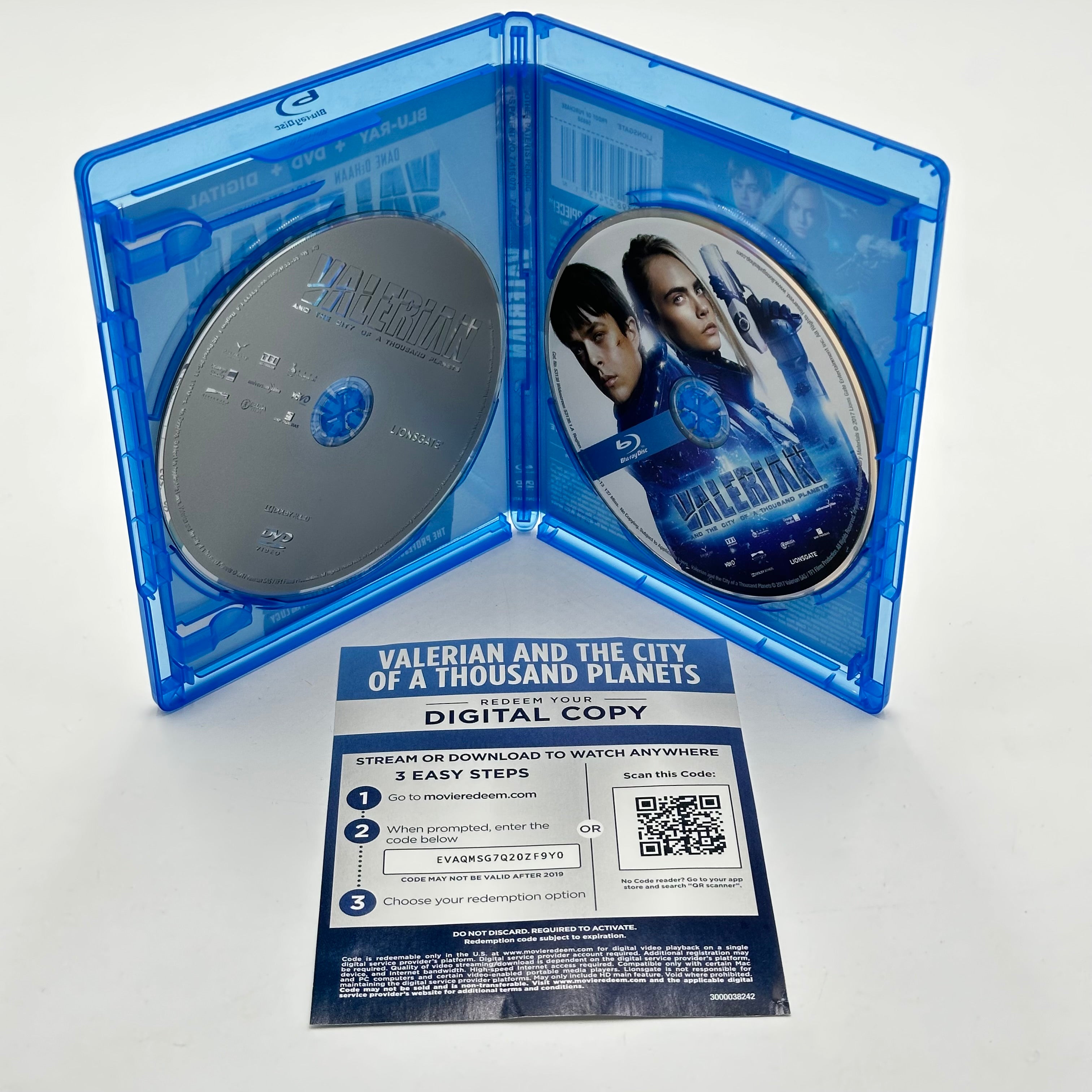 Blu-Ray Disc - Valerian And City Of Thousand Planets
