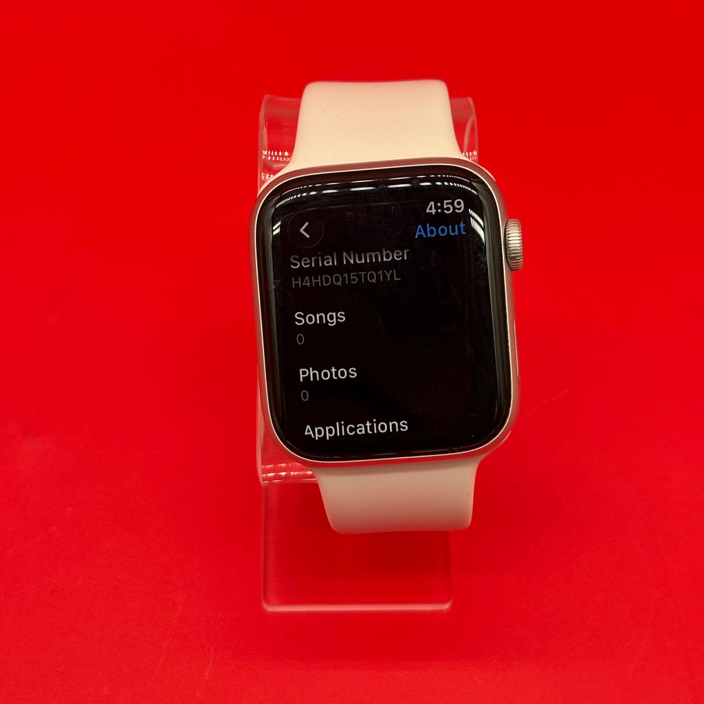 Apple Watch Series 6 Cellular A2294 44mm Silver Unlocked