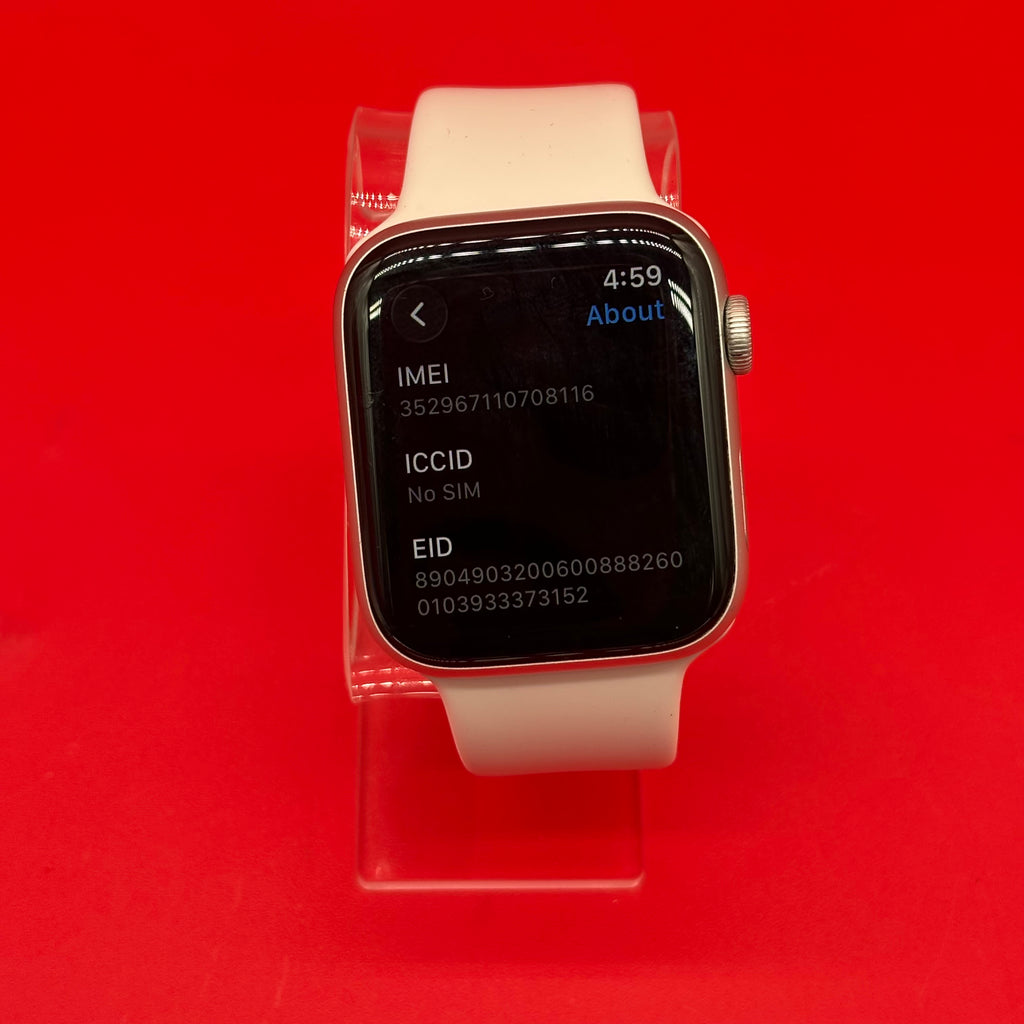Apple Watch Series 6 Cellular A2294 44mm Silver Unlocked