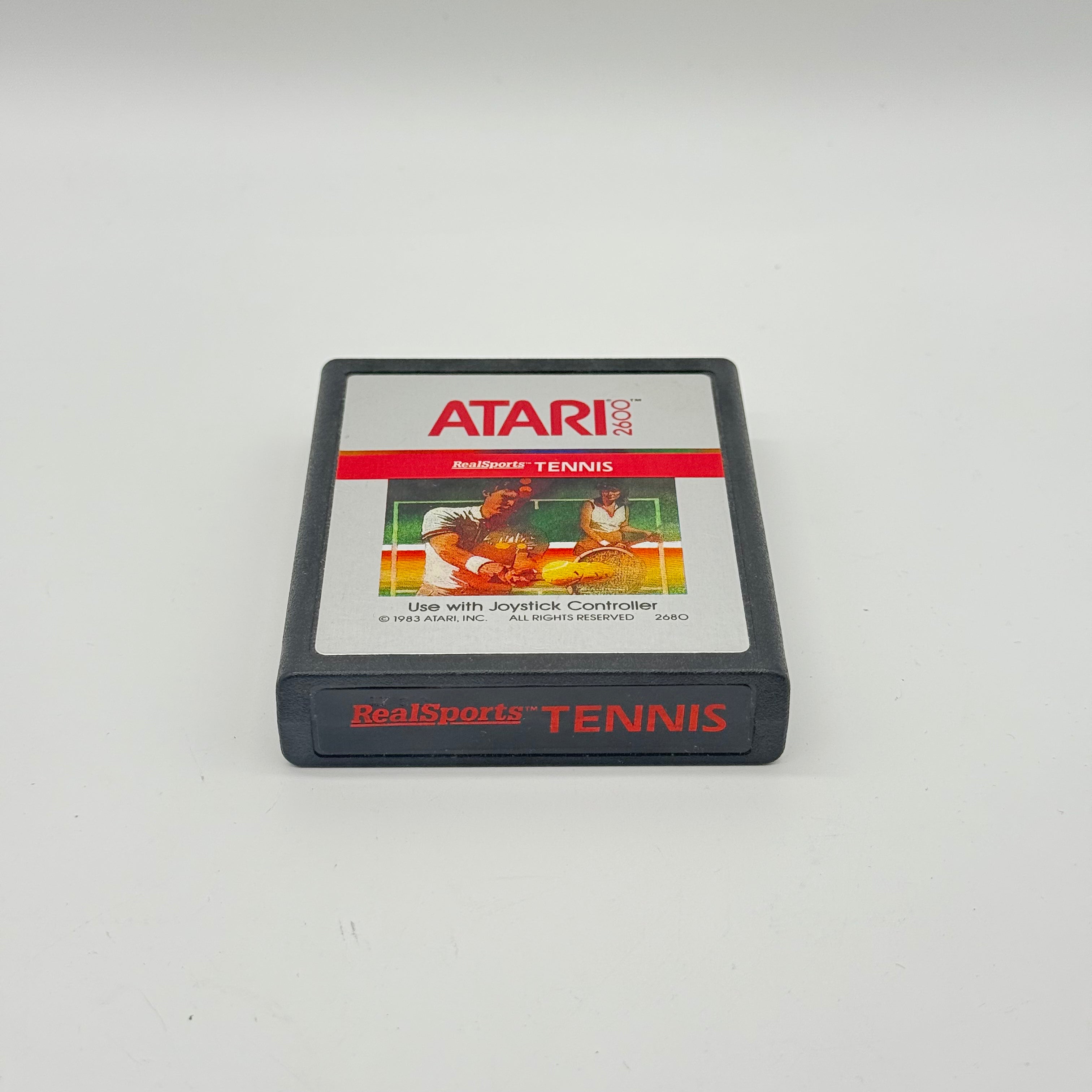 Atari Real Sports Tennis Video Game 1983 - RARE