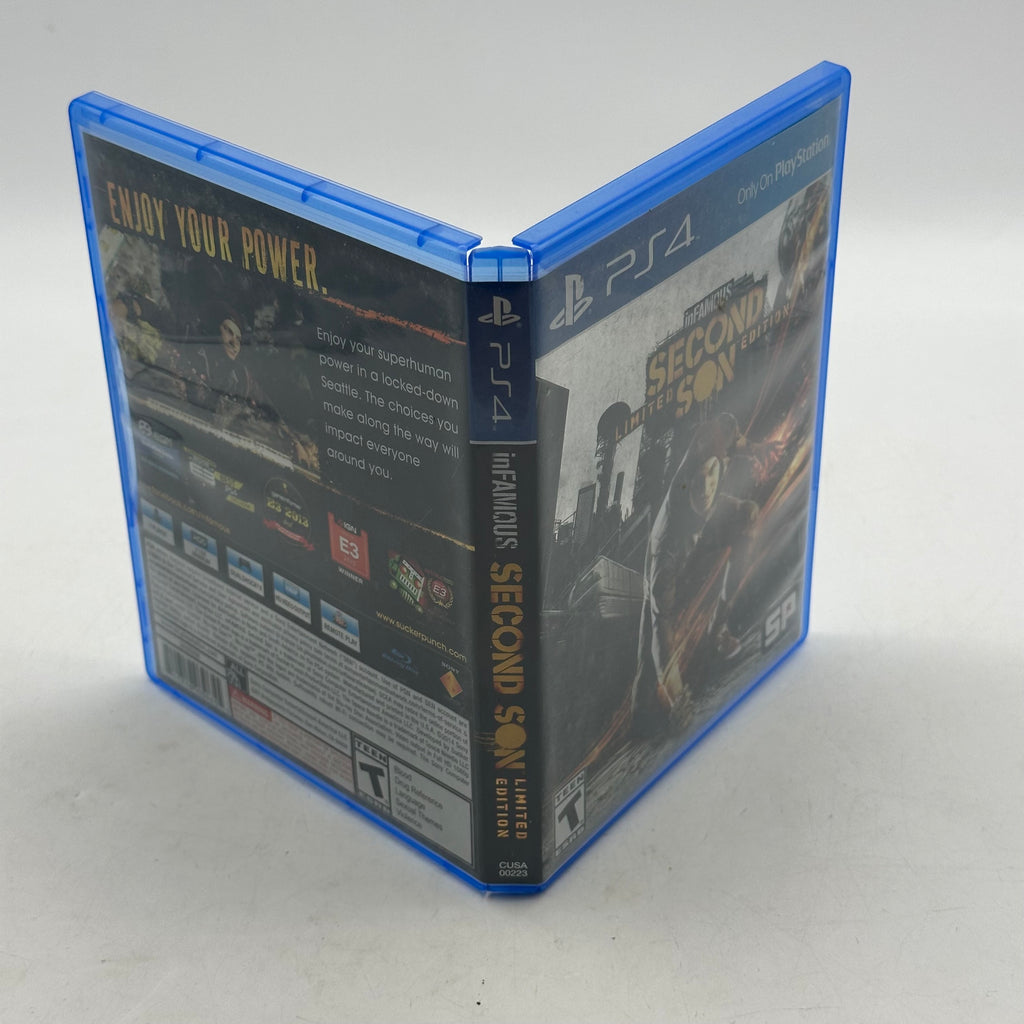 Infamous Second Son PlayStation 4 PS4  Used With Box