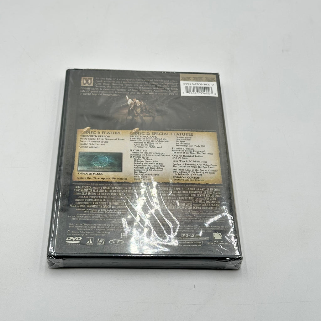 The Lord Of The Rings Motion Picture Trilogy DVD Set - 3 Movies (2 Brand New, 1 Open)