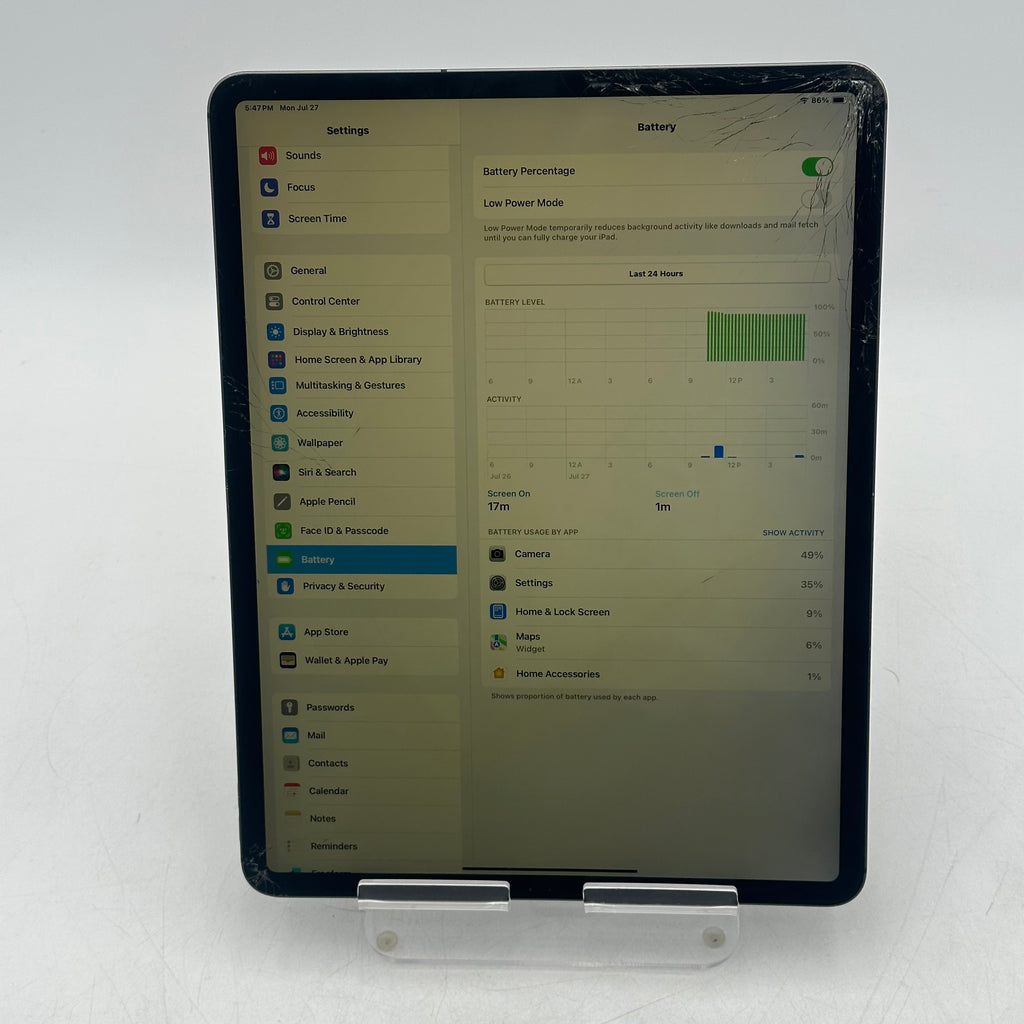 Apple iPad Pro 3rd Gen A2014 256GB Wi‑Fi + Cellular AT&T