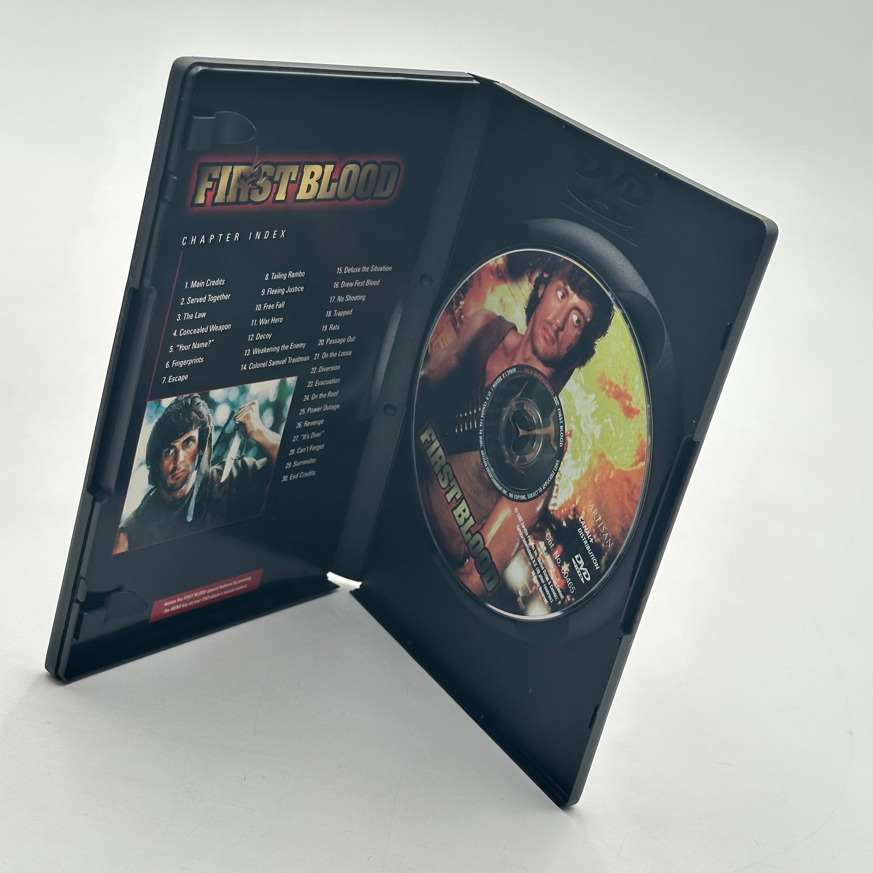 Artisan Rambo Collector's Pack DVD Disc