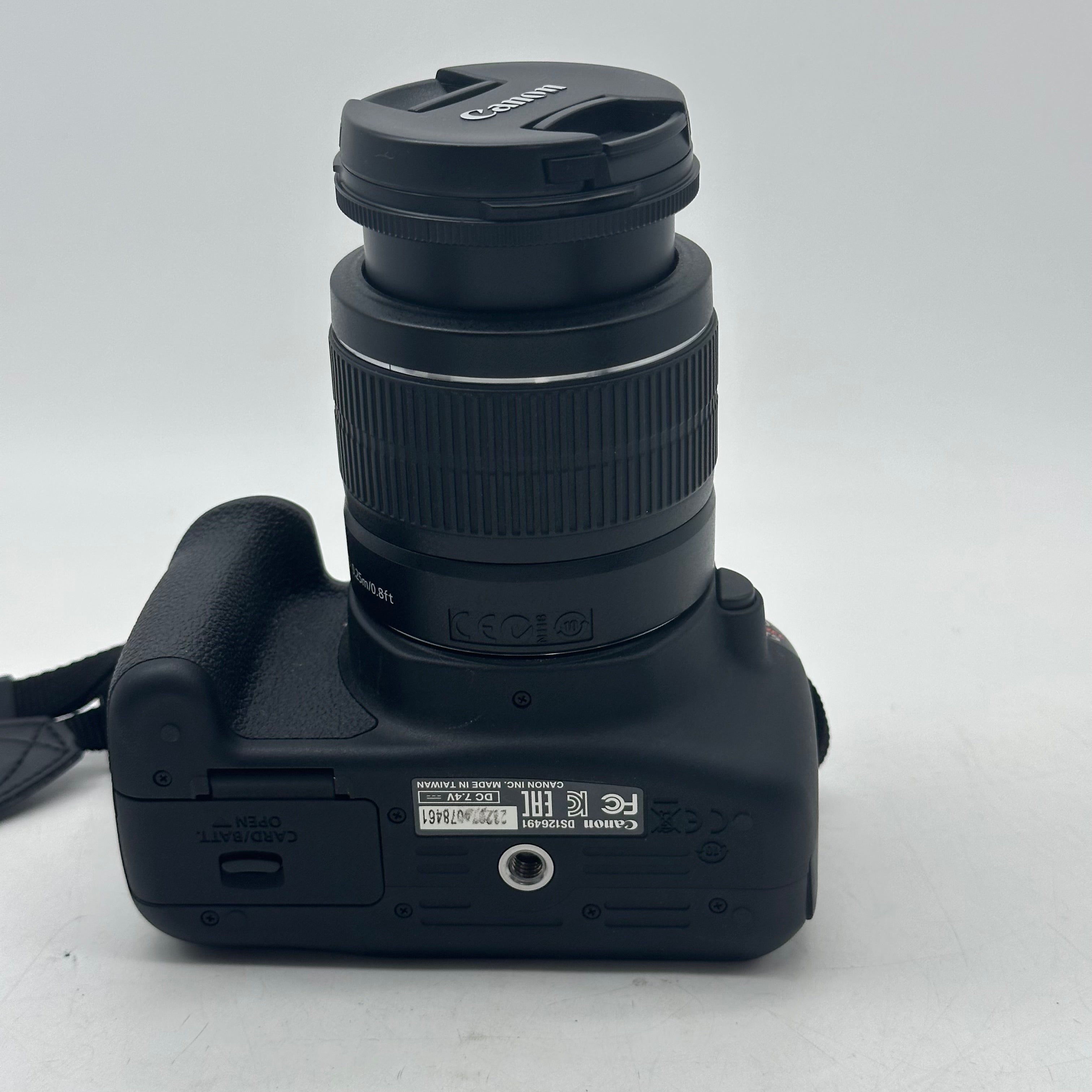 Canon EOS Rebel T5 Digital Camera w/ 18-55mm and 75-300mm Lenses