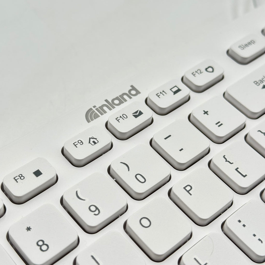 INLAND J9892 White Keyboard