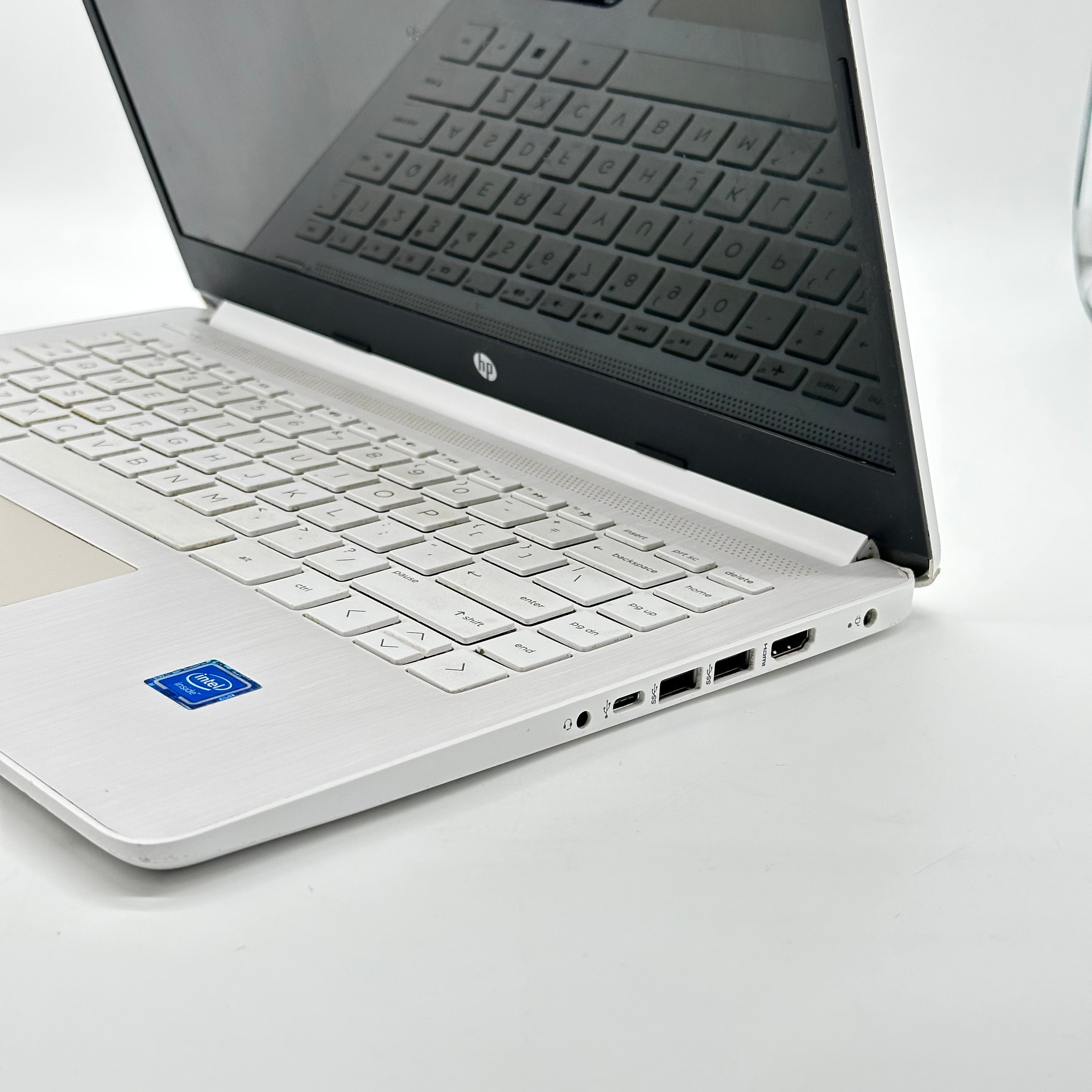 Broken HP 14-dq0052dx 14-inch Intel Celeron N4120 4GB 64GB White