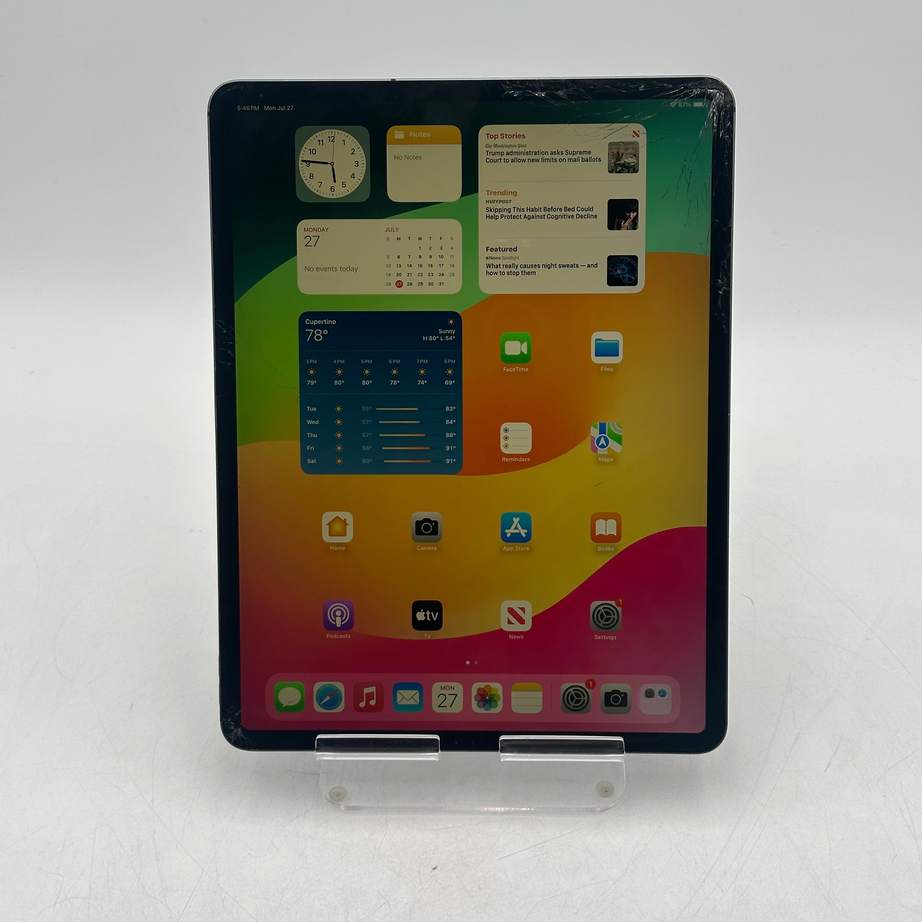 Apple iPad Pro 3rd Gen A2014 256GB Wi‑Fi + Cellular AT&T