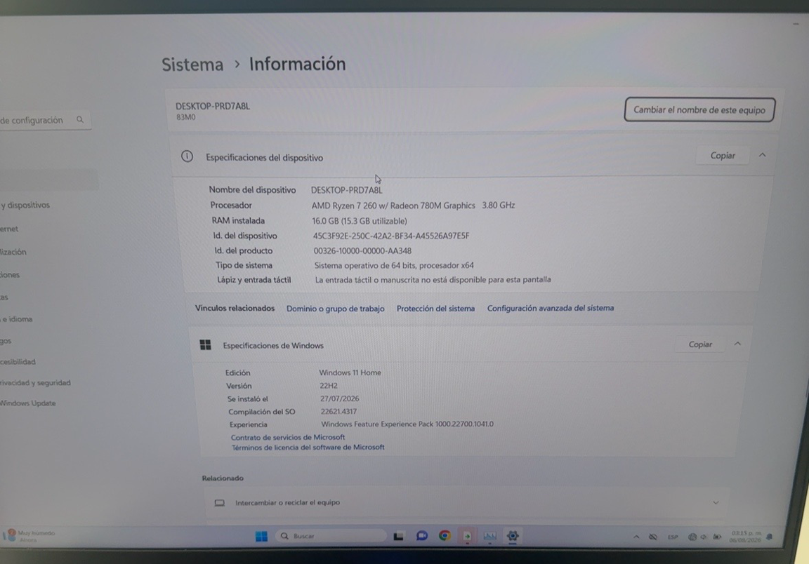 Lenovo Legion 5 15AHP10 Ryzen 7 260 RTX 5060 16GB 512GB+1TB Black