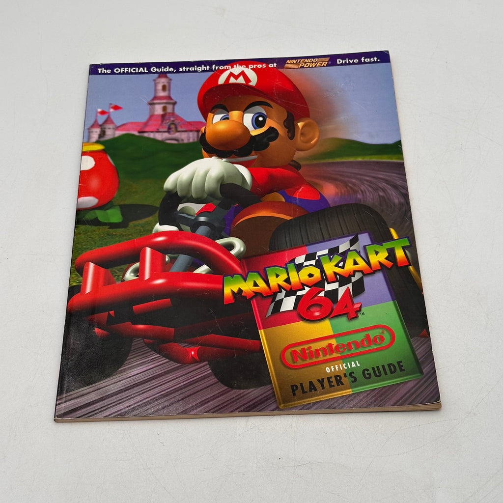 Mario Kart 64 Nintendo Official Player’s Guide N64 1997 NO STICKERS