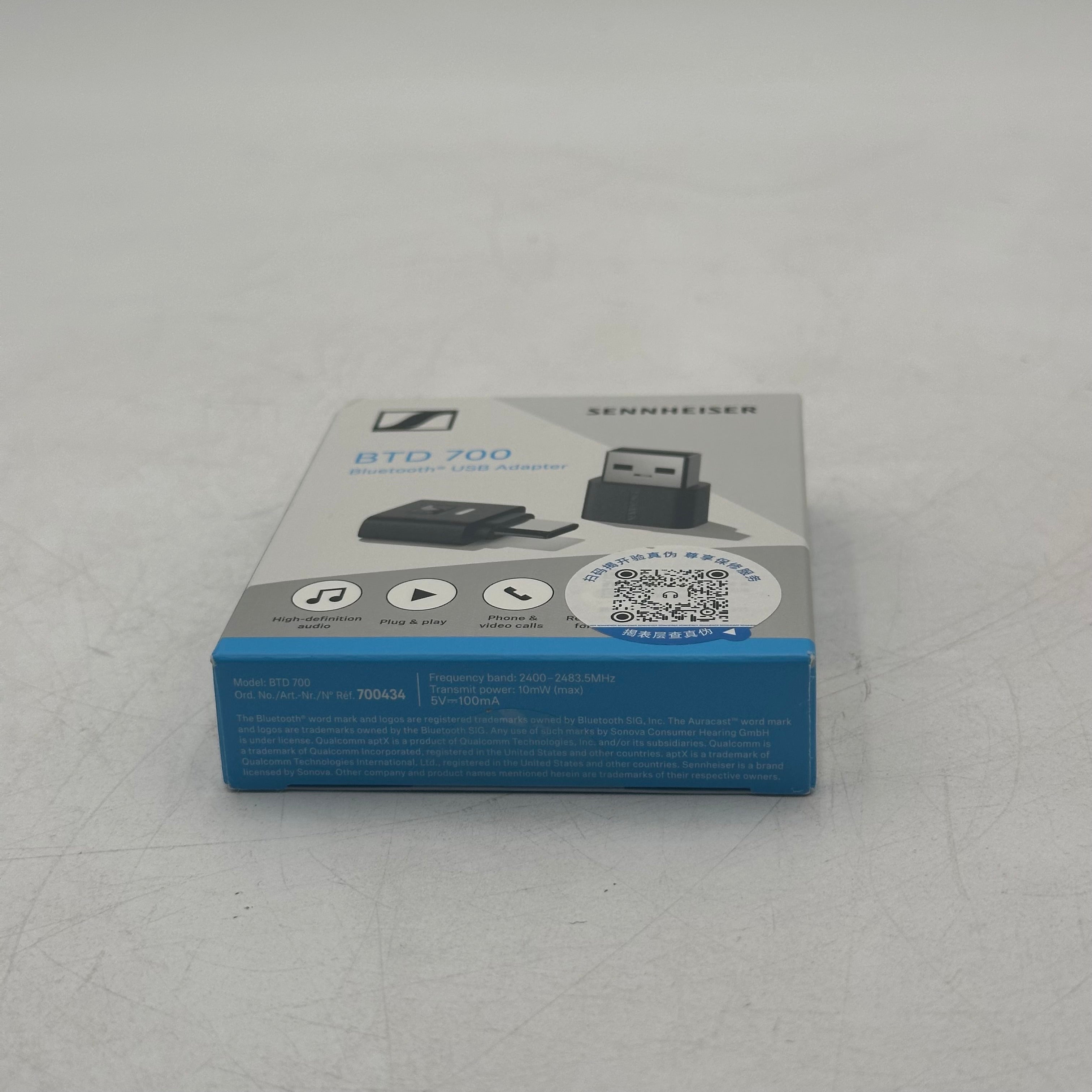 Sennheiser BTD-700 Lossless Bluetooth Adapter Transmitter USB-C USB-A Japan NEW