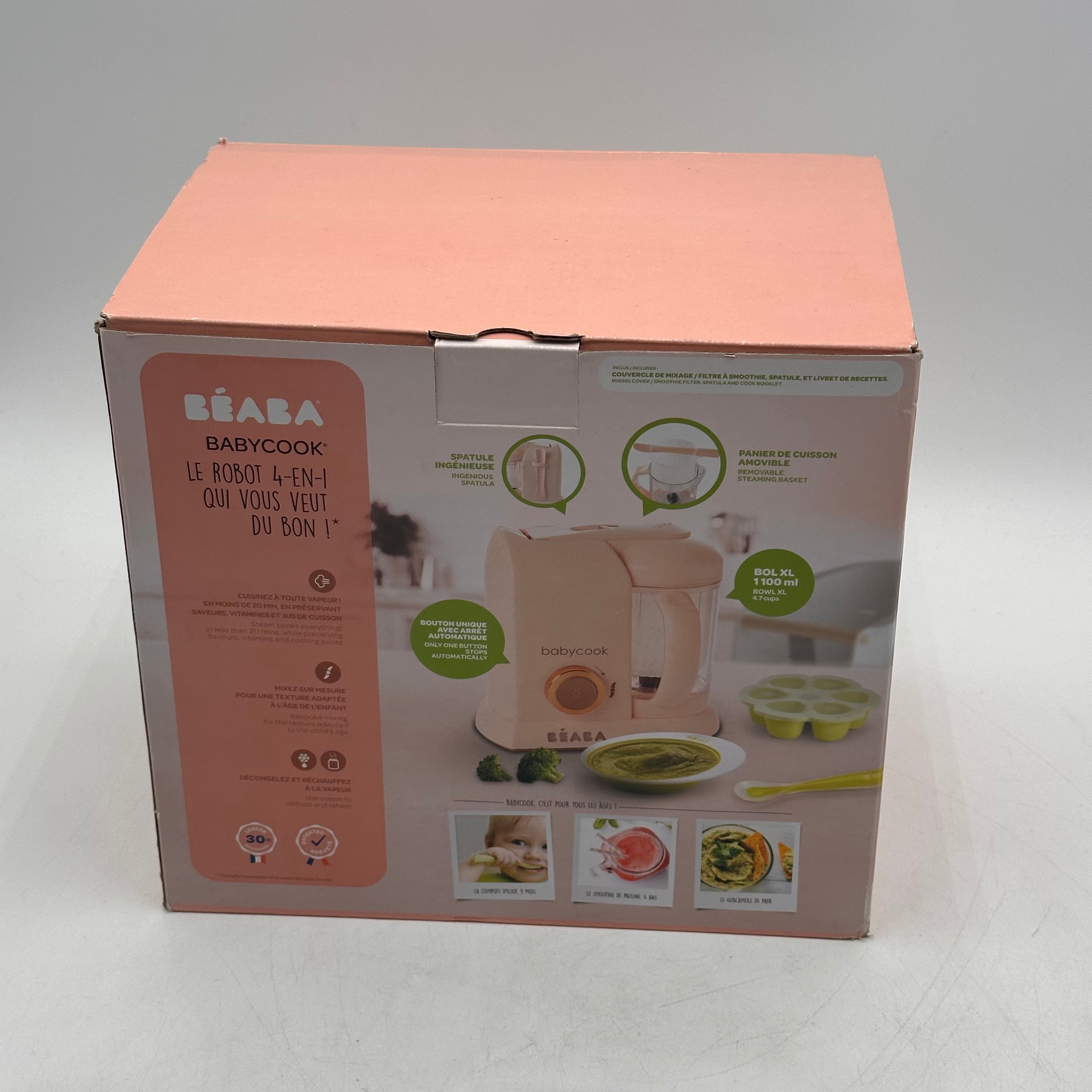 Beaba Le Robot 4 in 1 Pink New Open Box