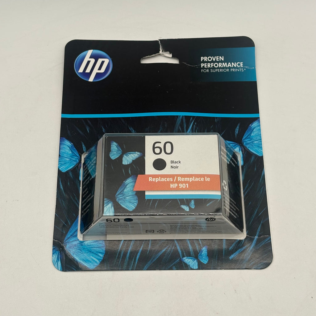 HP 60 Black Noir Ink Cartridge Replacement for HP901 Black