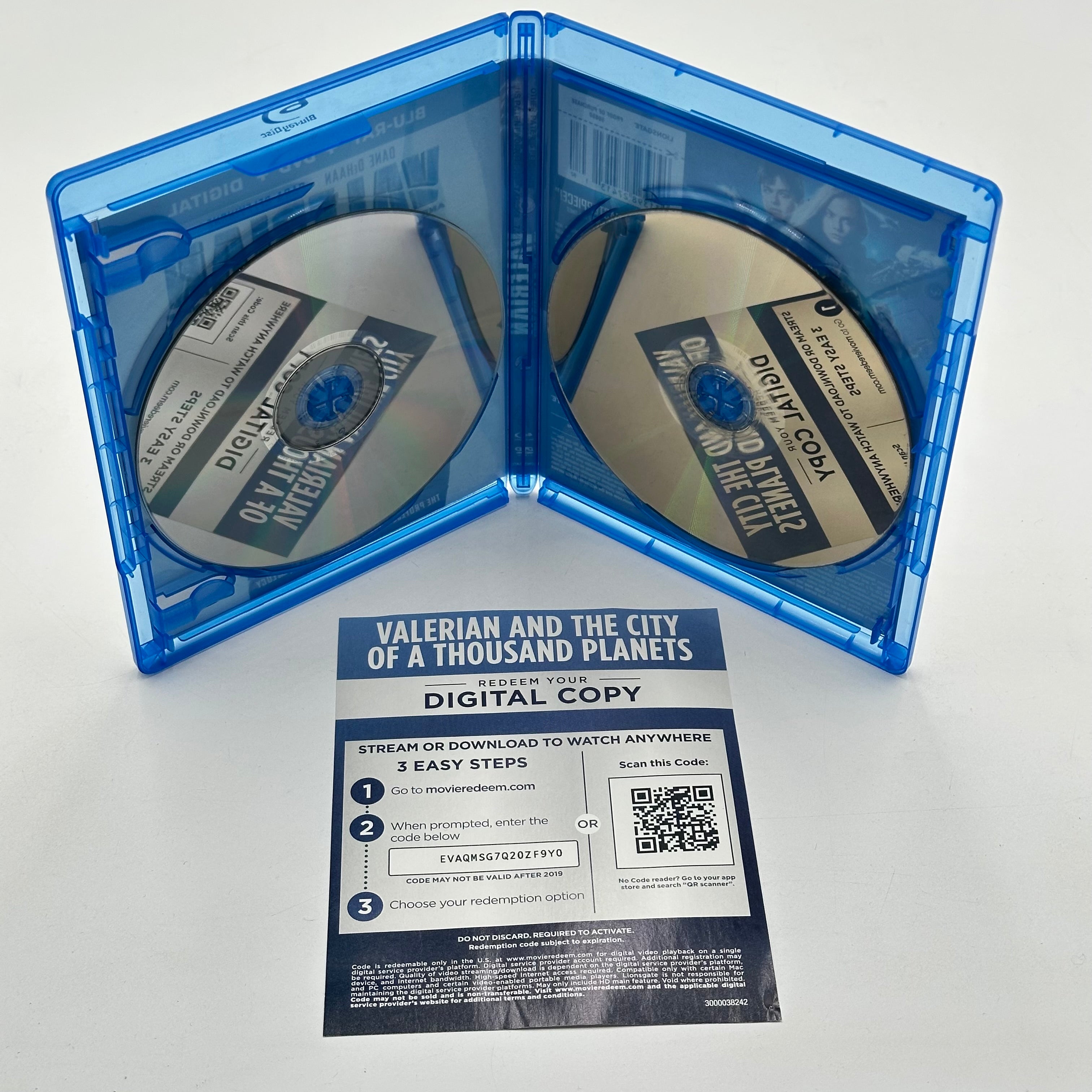 Blu-Ray Disc - Valerian And City Of Thousand Planets