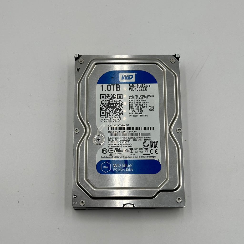 WD Blue PC Hard Drive WD10EZEX22MFCAO 1TB SATA 3.5in